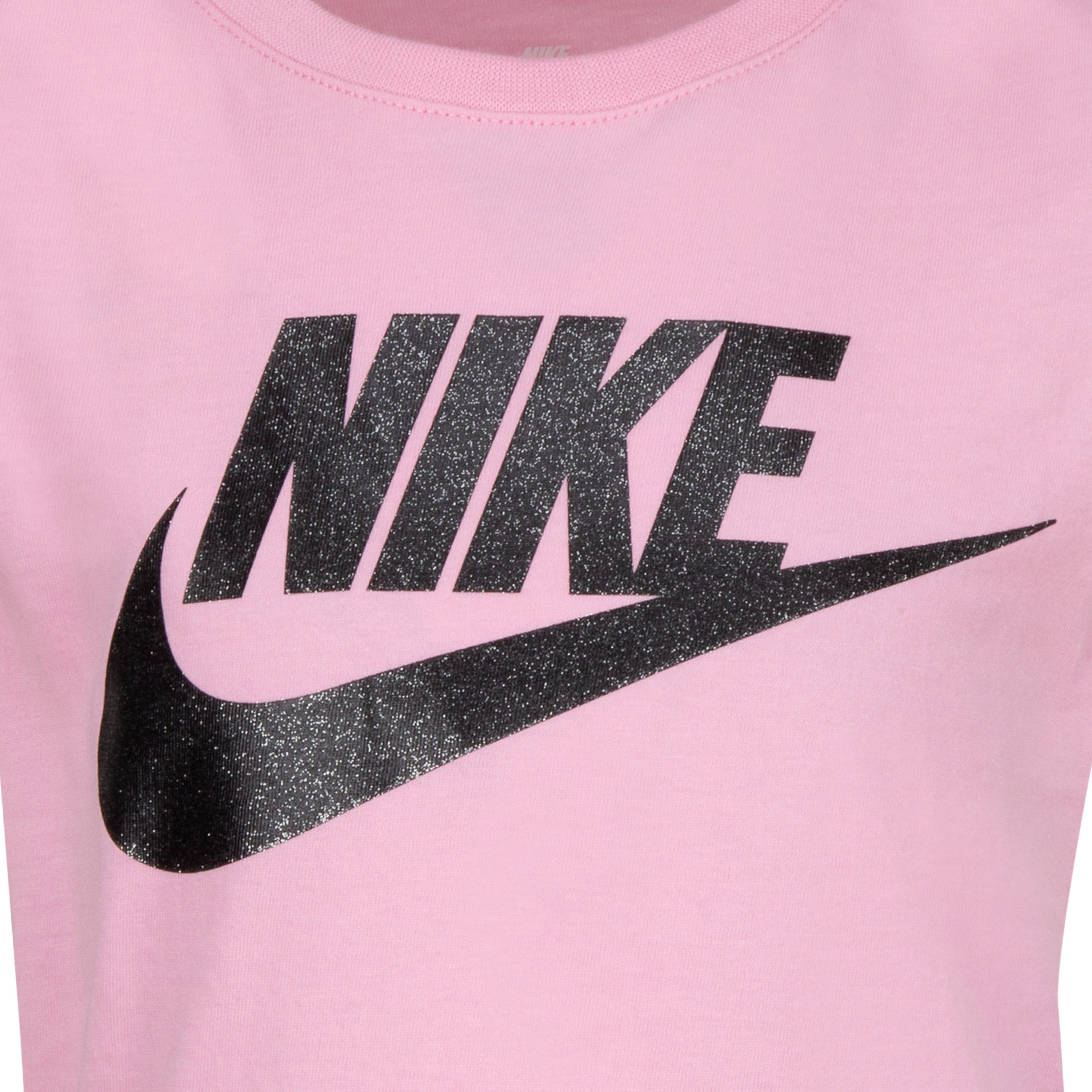 Nike T-Shirt SHORT für Kinder rosa SLEEVE NIKE - FUTURA TEE Sportswear
