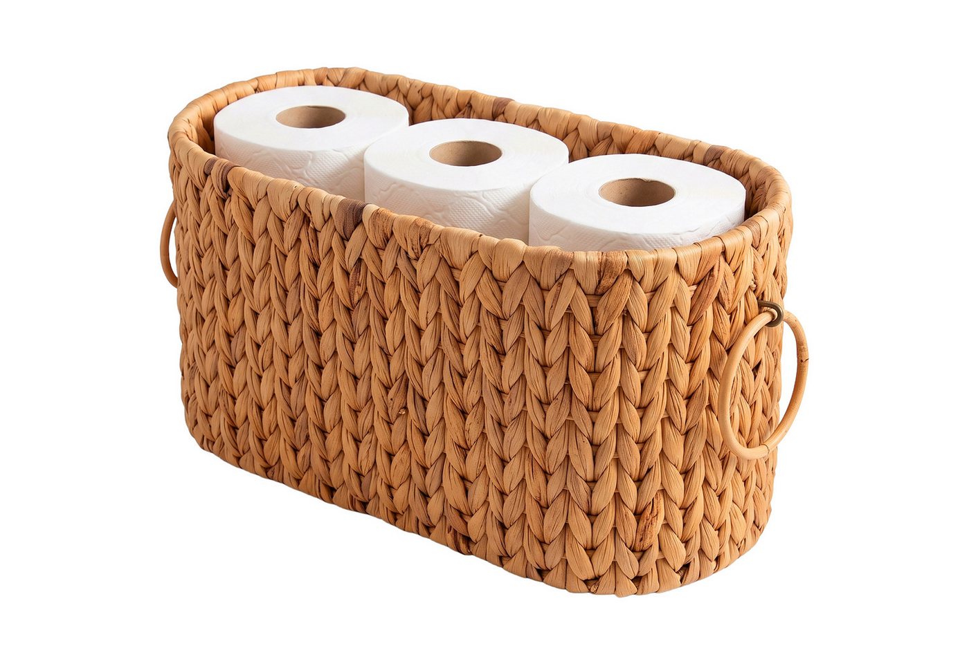relaxdays Toiletten-Ersatzrollenhalter Toilettenpapier Aufbewahrung 6 Rollen (1-St)
