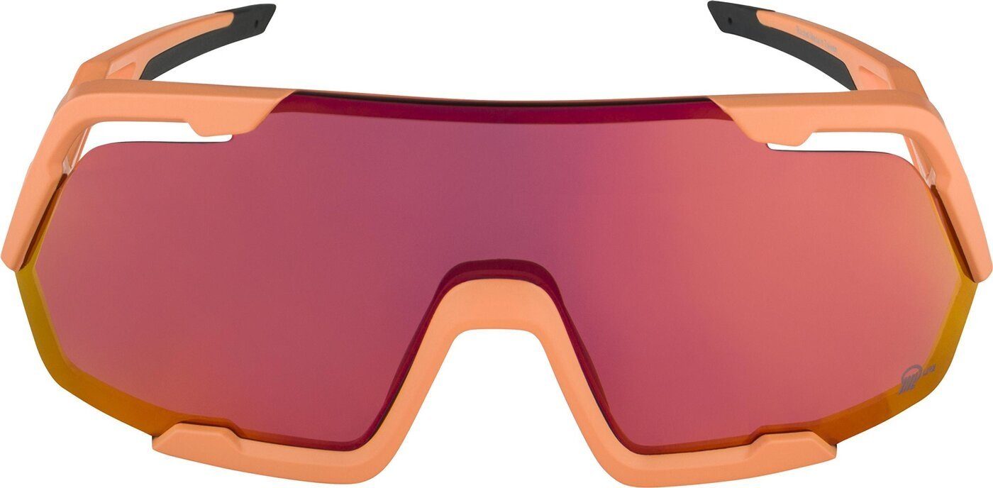 52 ROCKET peach Sports Sonnenbrille matt Alpina Q-LITE