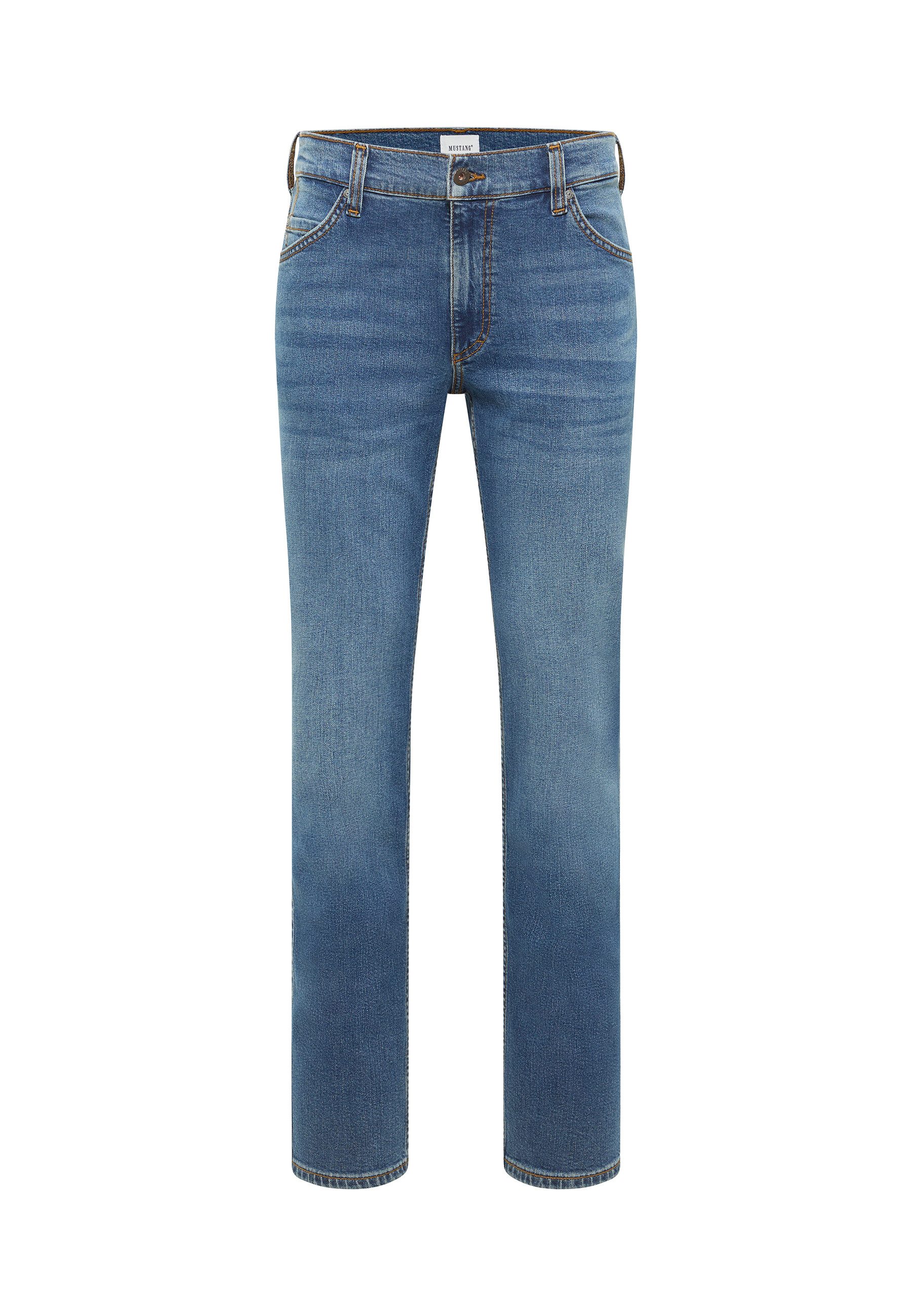 MUSTANG 5-Pocket-Jeans Tramper Straight mit mittelhohem Bund – Bild 4 von 5