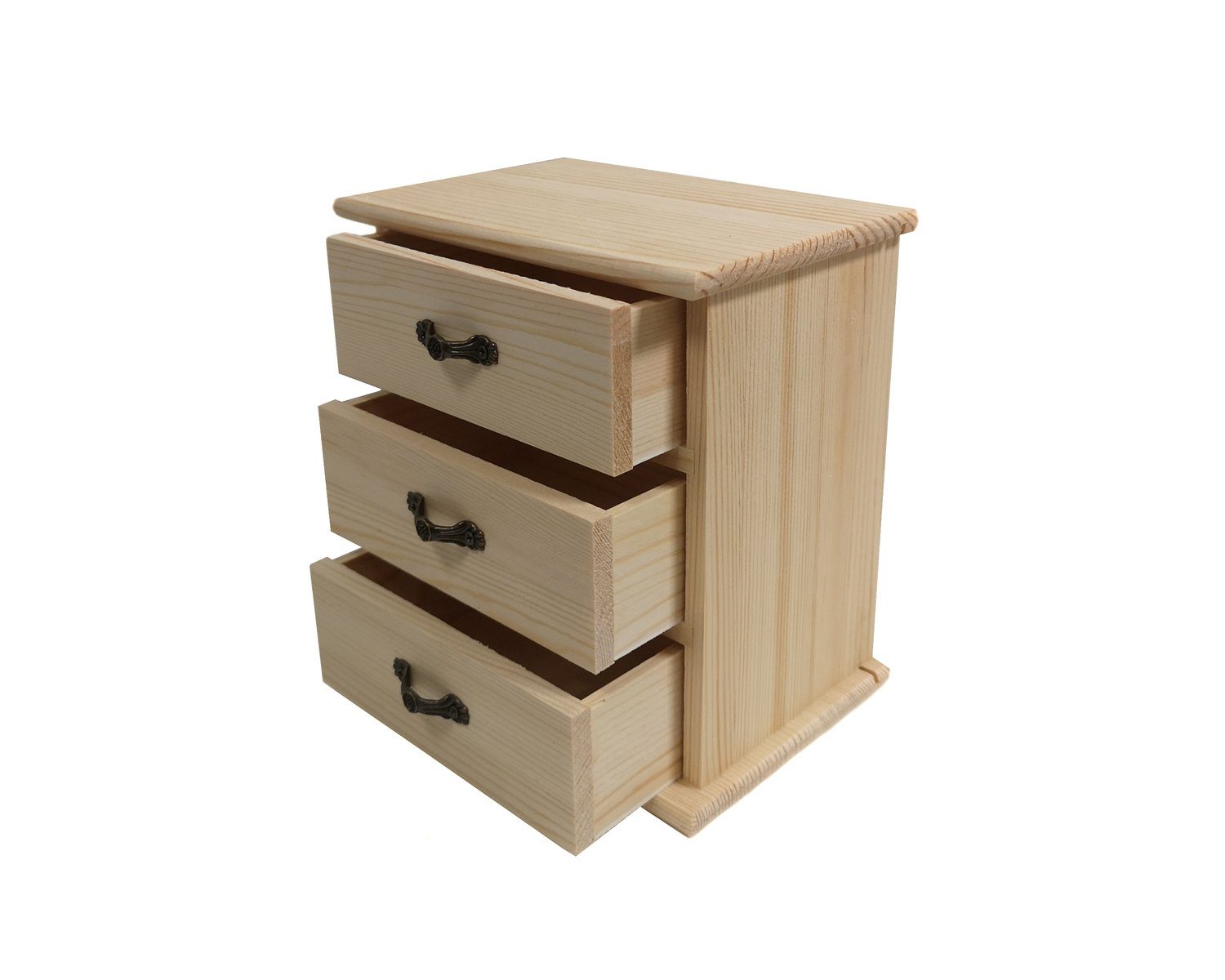 Yudu Aufbewahrungsbox Holzkästchen Holz Kommode Aufbewahrungsbox Sammelkasten