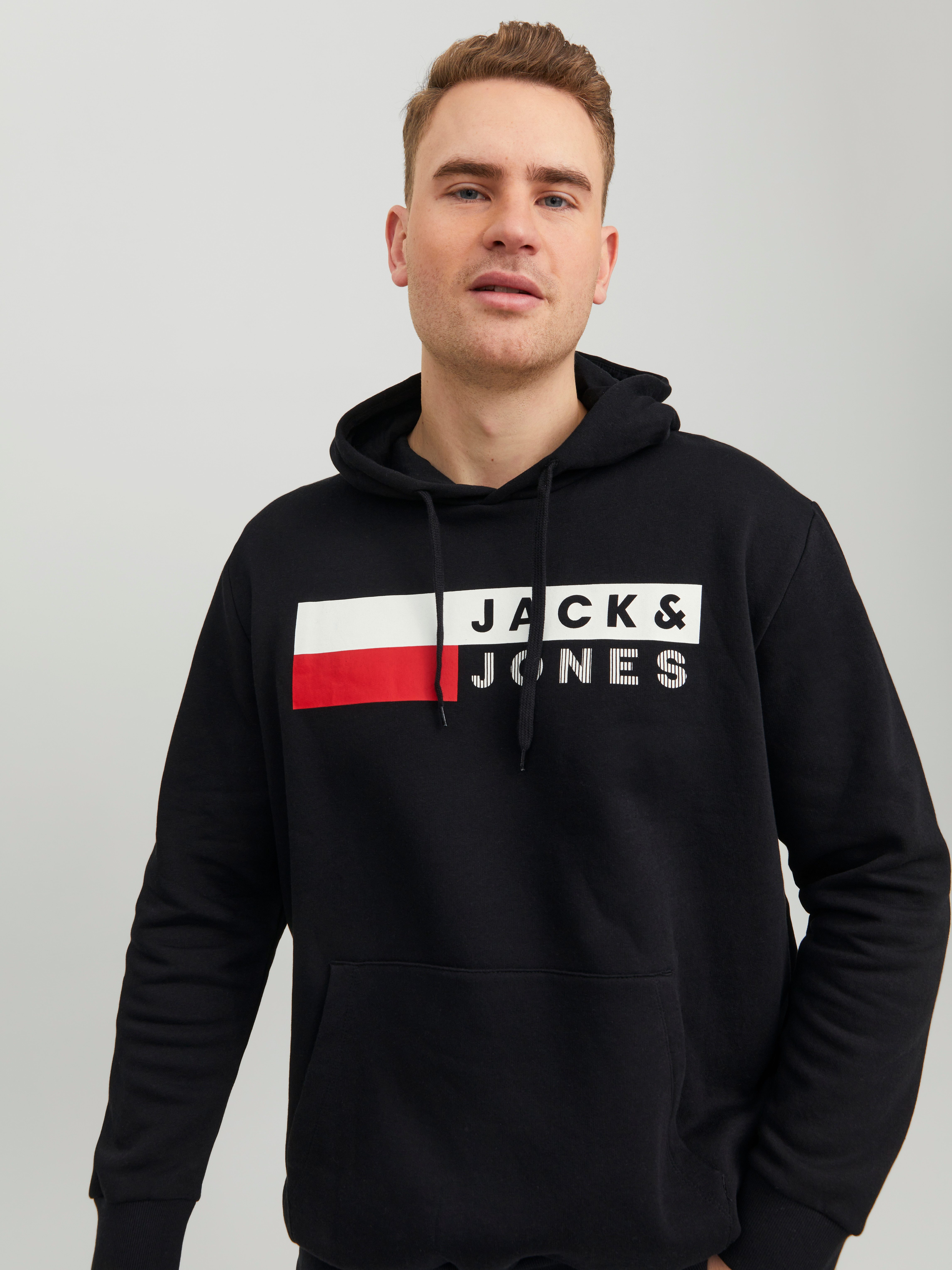 Jack & Jones PlusSize Kapuzensweatshirt JJECORP günstig online kaufen