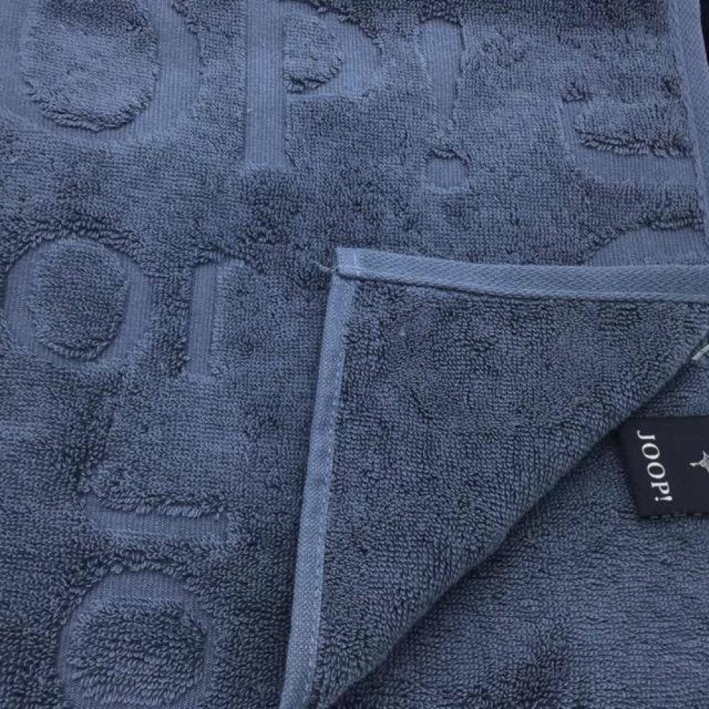 JOOP! Handtuch Selection 1711 gemustert Blau, 100 % Baumwolle günstig online kaufen