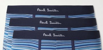 Paul Smith Boxershorts PAUL SMITH 3 Pack Underwear Strech Cotton Trunks Unterwäsche Boxer Bri