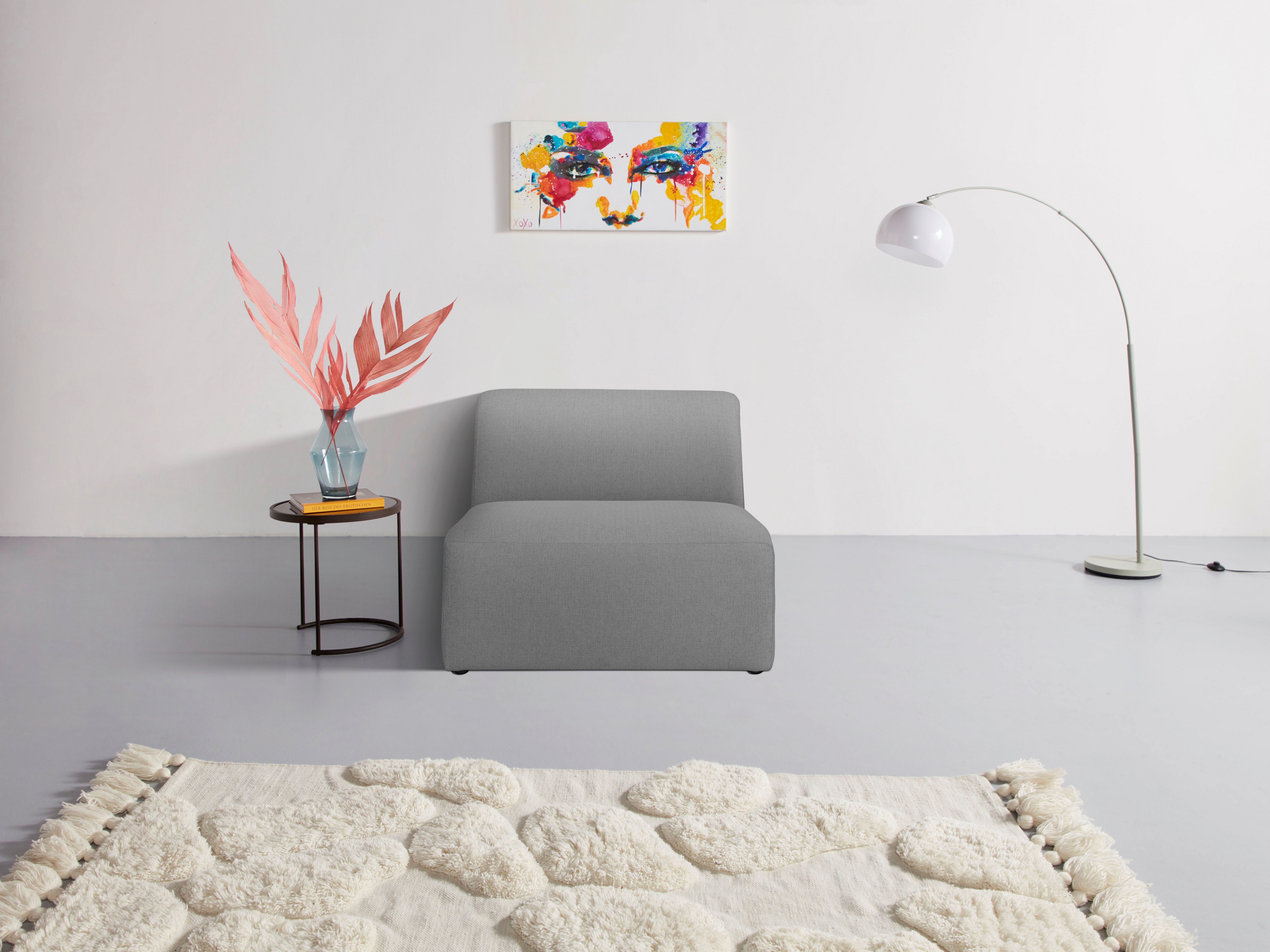 INOSIGN Sofa-Mittelelement Koa, angenehmer Komfort, schöne Proportionen