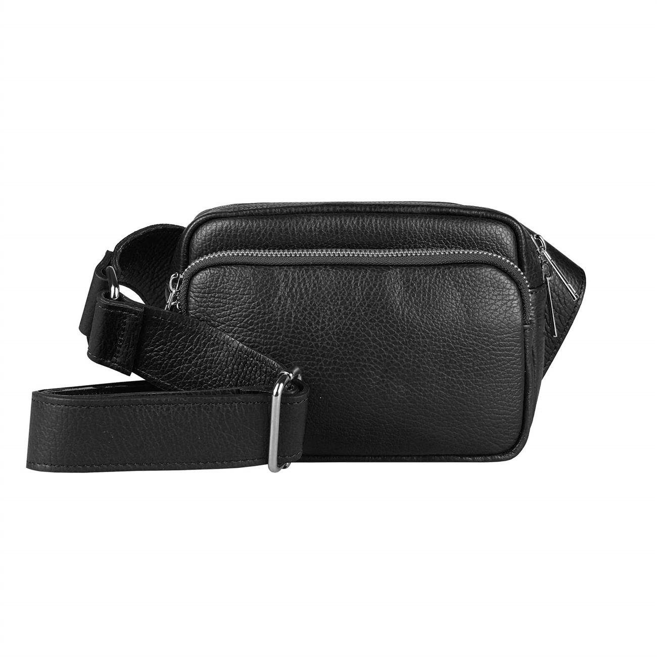 ITALYSHOP24 Bauchtasche Damen Leder Gürteltasche Hüfttasche CrossBody Handy günstig online kaufen