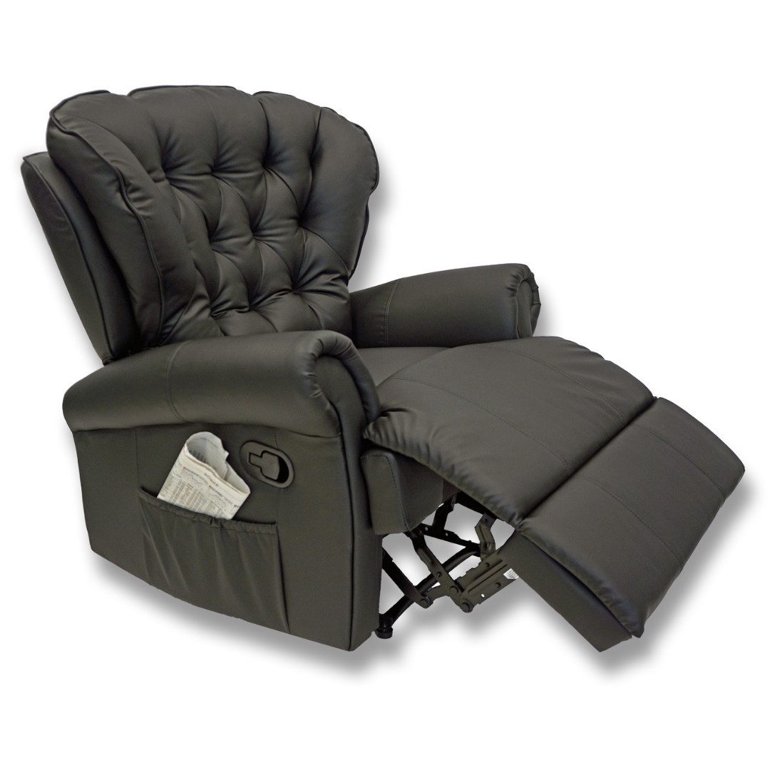 abc HOME Sessel PU, Massage, Aufstehfunktion, günstig online kaufen