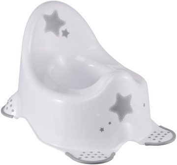 keeeper Töpfchen Stars, weiß, (Set, 3-tlg), Kinderpflege-Set - Töpfchen, Toilettensitz und Tritthocker
