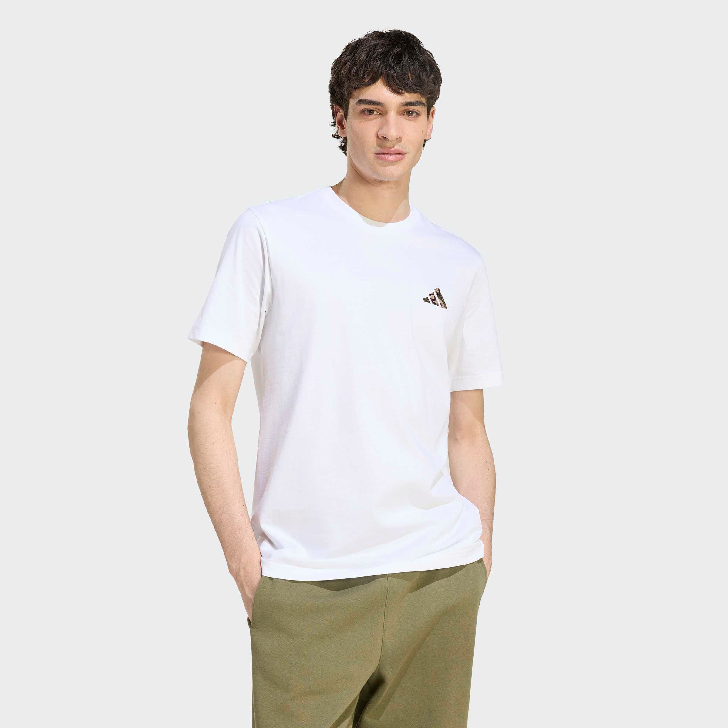 adidas Sportswear T-Shirt CAMO GRAFIK, KLEINE LOGOSTICKEREI. Reduzierter Preis € 20,99. Unverbindliche Preisempfehlung € 25,00