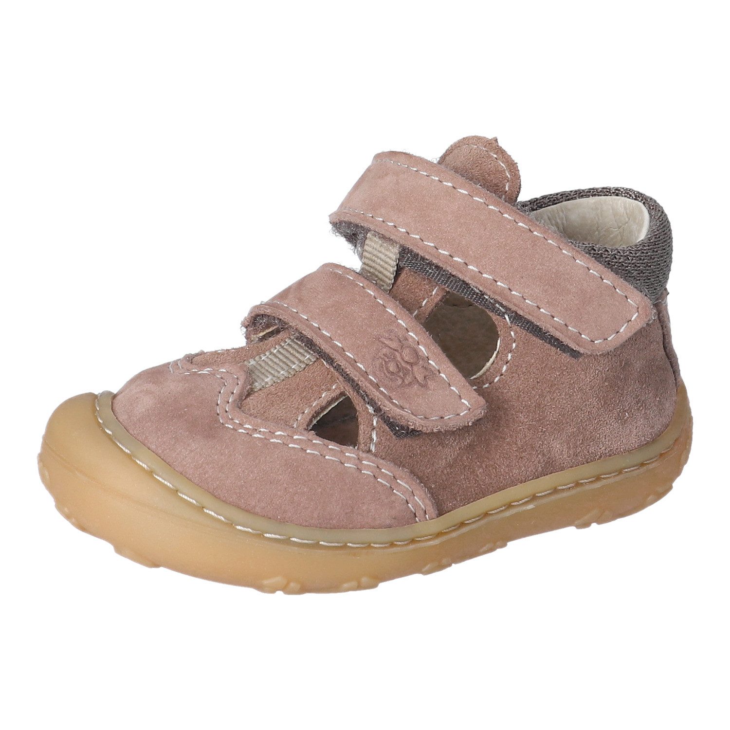 PEPINO by RICOSTA Ebi WMS: weit Lauflernschuh Klettschuh, Babyschuh, Lederinnensohle, Größenschablone zum Download