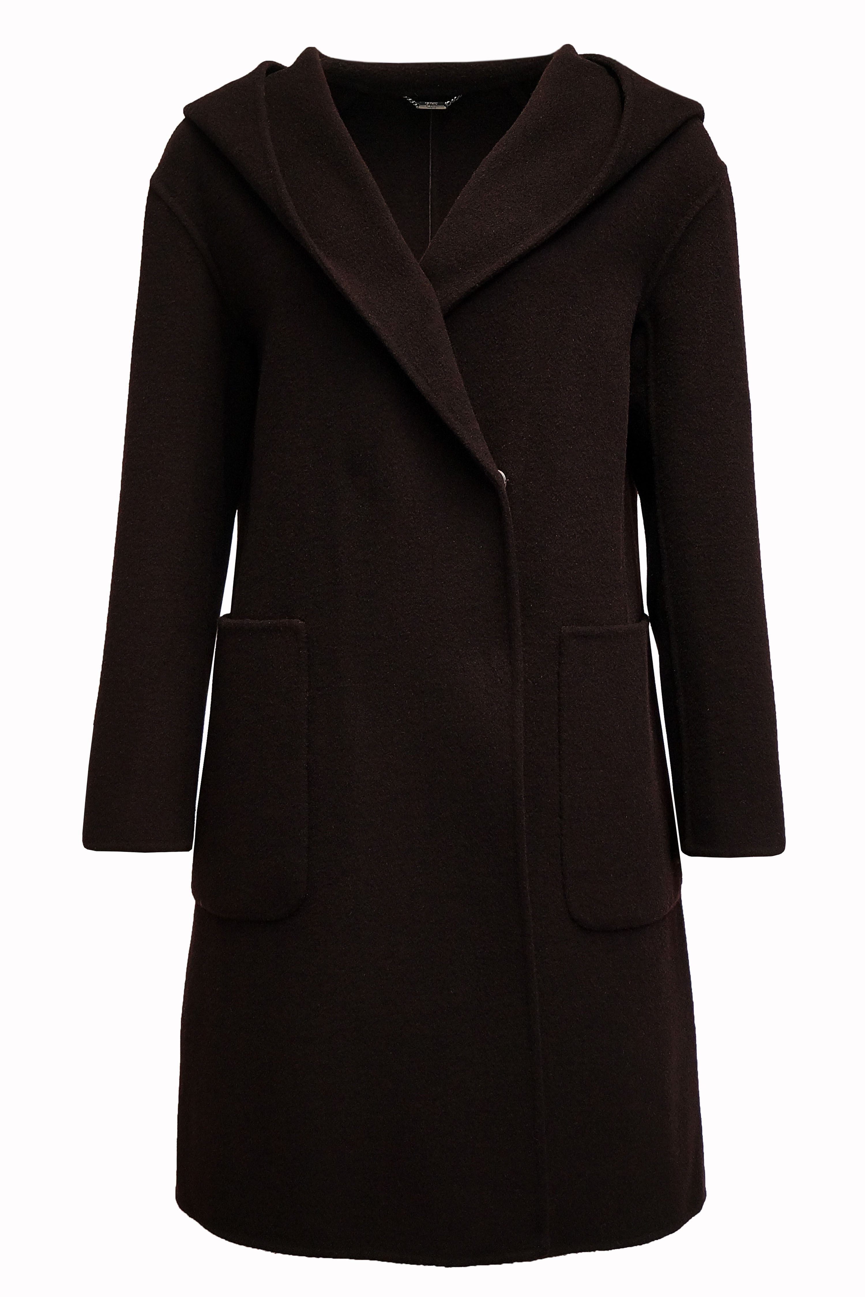 FUNK since 1776 Wollmantel Oversize mit großer Kapuze und großen aufgesetzt günstig online kaufen