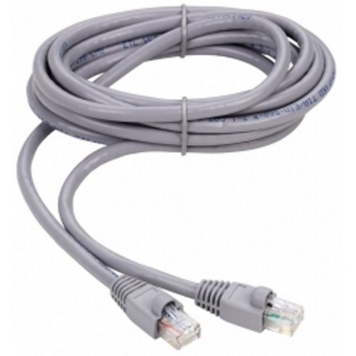 RCA 10m Netzwerk-Kabel Cat5e STP Lan-Kabel Grau LAN-Kabel RJ45 Kein (1000 cm) Patch-Kabel Cat 5e Gigabit Ethernet