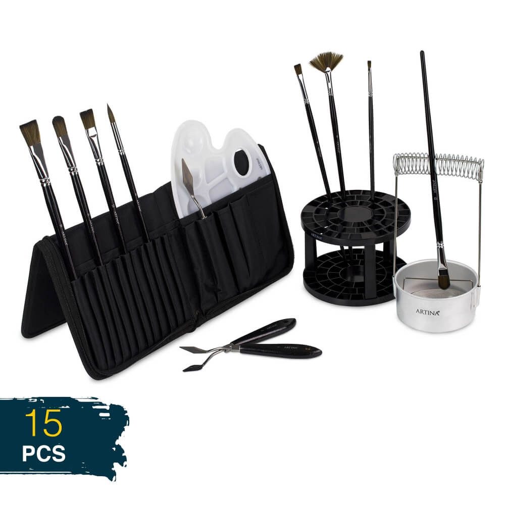 Artina Bastelfarbe, Artina Elba Malset 38x9x19cm Mehrfarbig