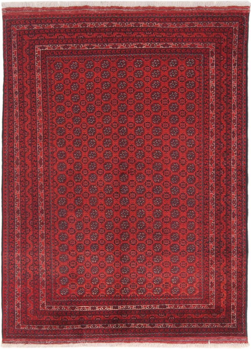 Trading, Handgeknüpfter Orientteppich, Nain 143x192 rechteckig, Höhe: mm 6 Orientteppich Mauri Afghan