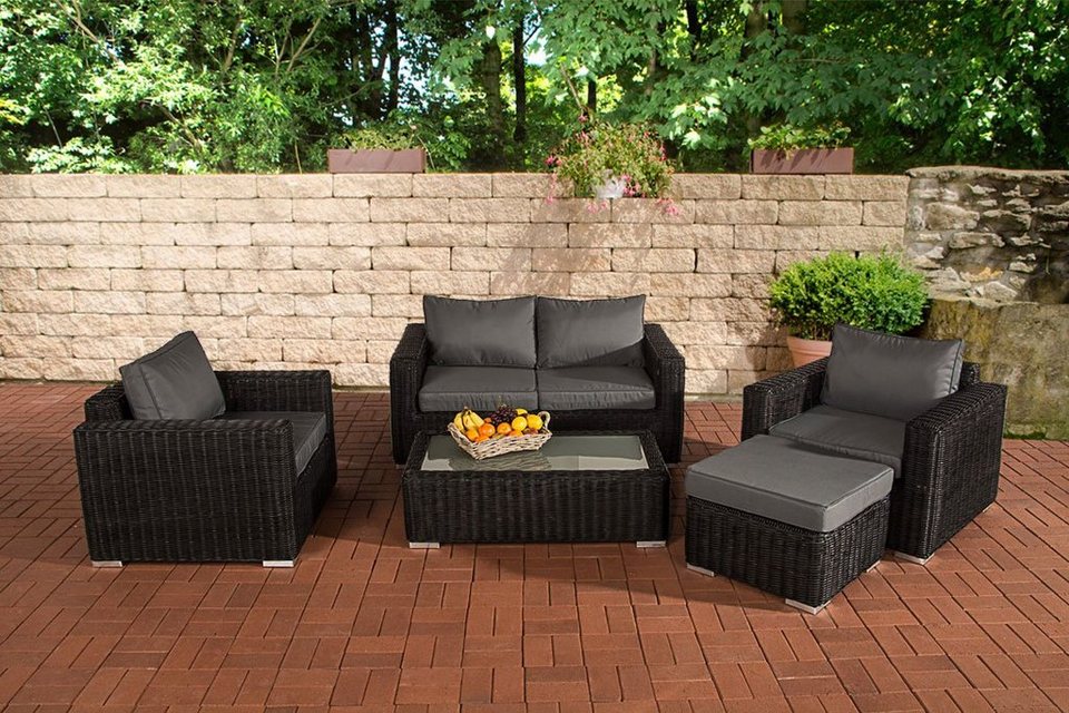 CLP Gartenmöbelset »Gartengarnitur Madeira 2-1-1«, Gartenmöbel-Set mit