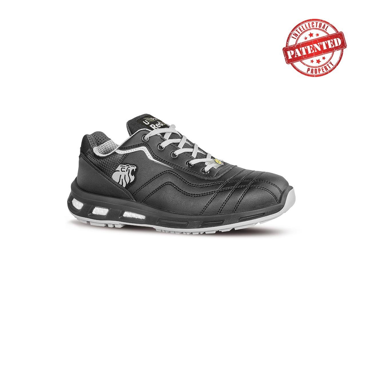 Scarpe Antinfortunistiche U-Power Verok ESD S1P SRC - Taglia 41, Tomaia In Tela E Pelle, Antiscivolo, Punta In Alluminio