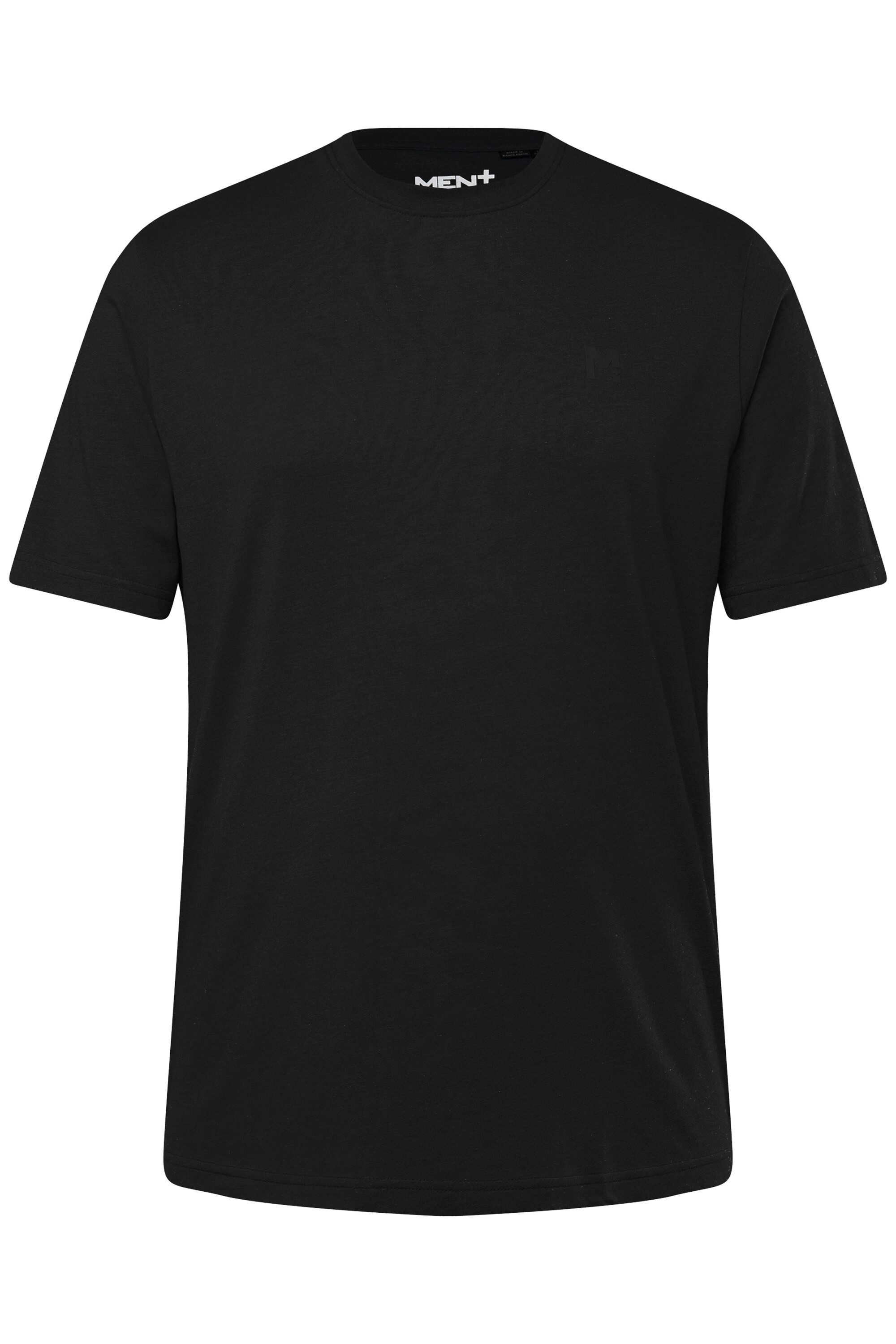 Men Plus T-Shirt T-Shirt Basic Halbarm Rundhals Bestseller – Bild 2 von 3