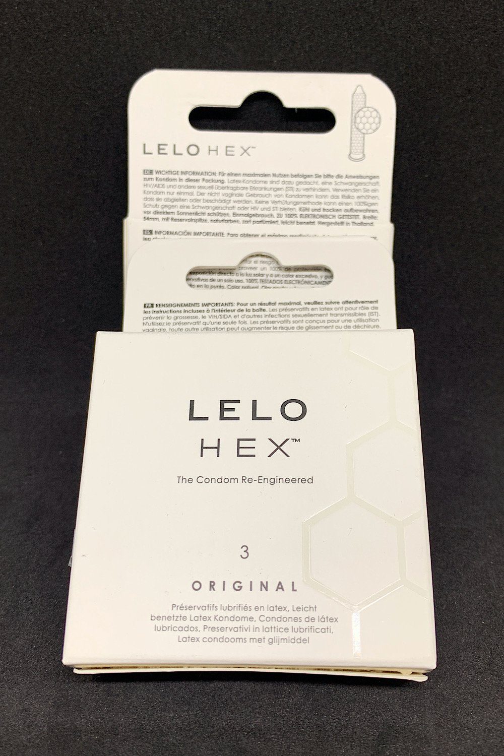 Lelo Kondome LELO HEX Kondome 3-er Pack