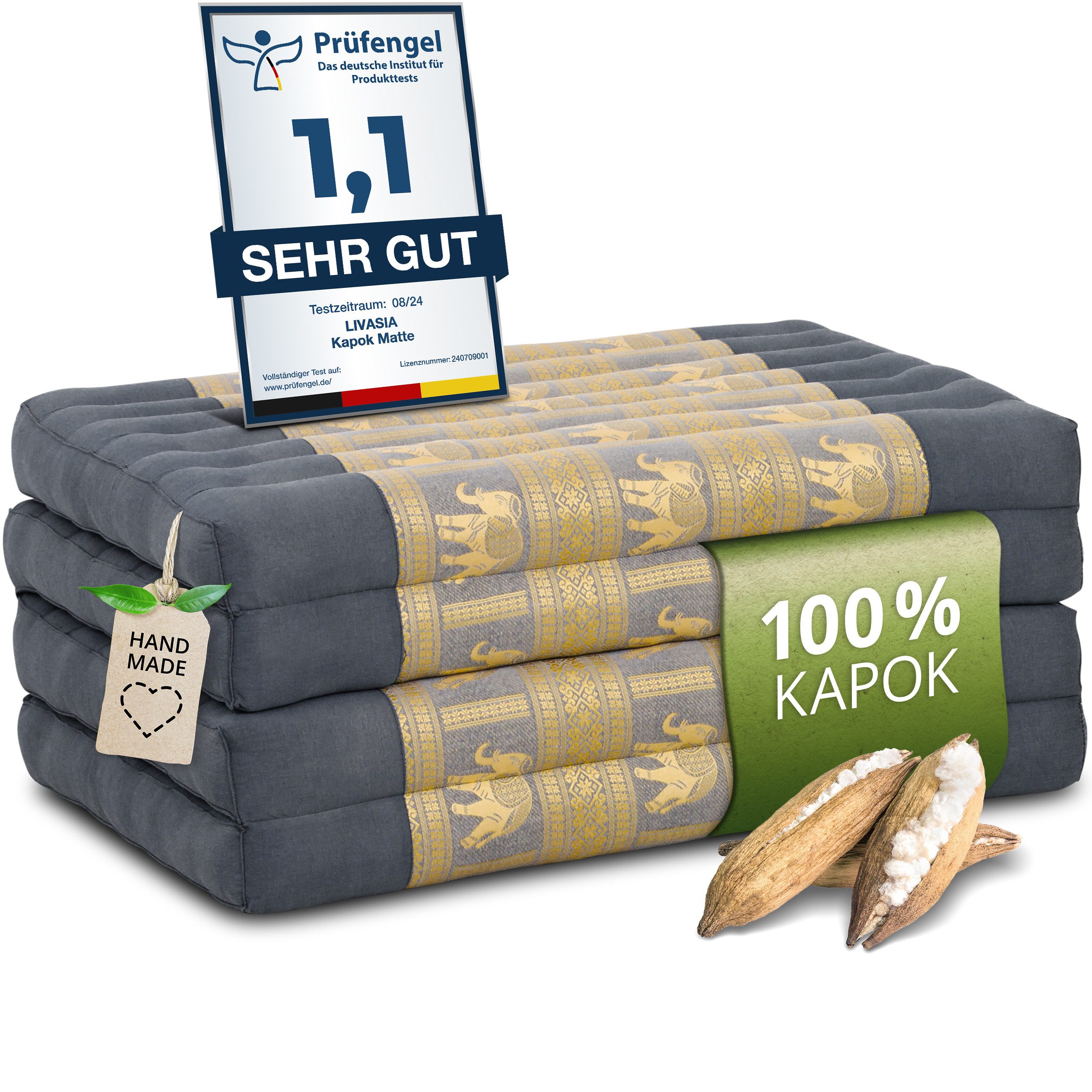Klappmatratze Klappmatratze 80 cm (Deluxe) vegan und günstig online kaufen