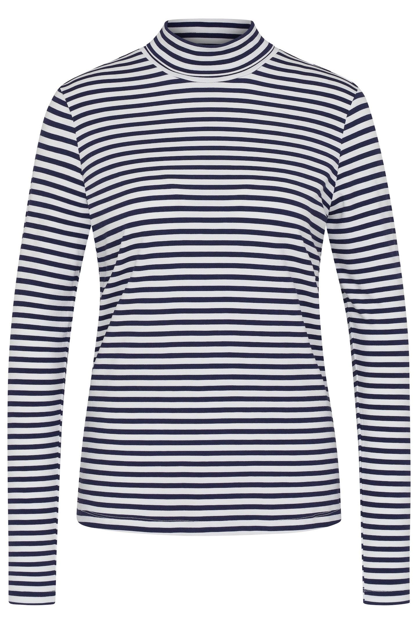 bugatti Langarmshirt mit Ringeln