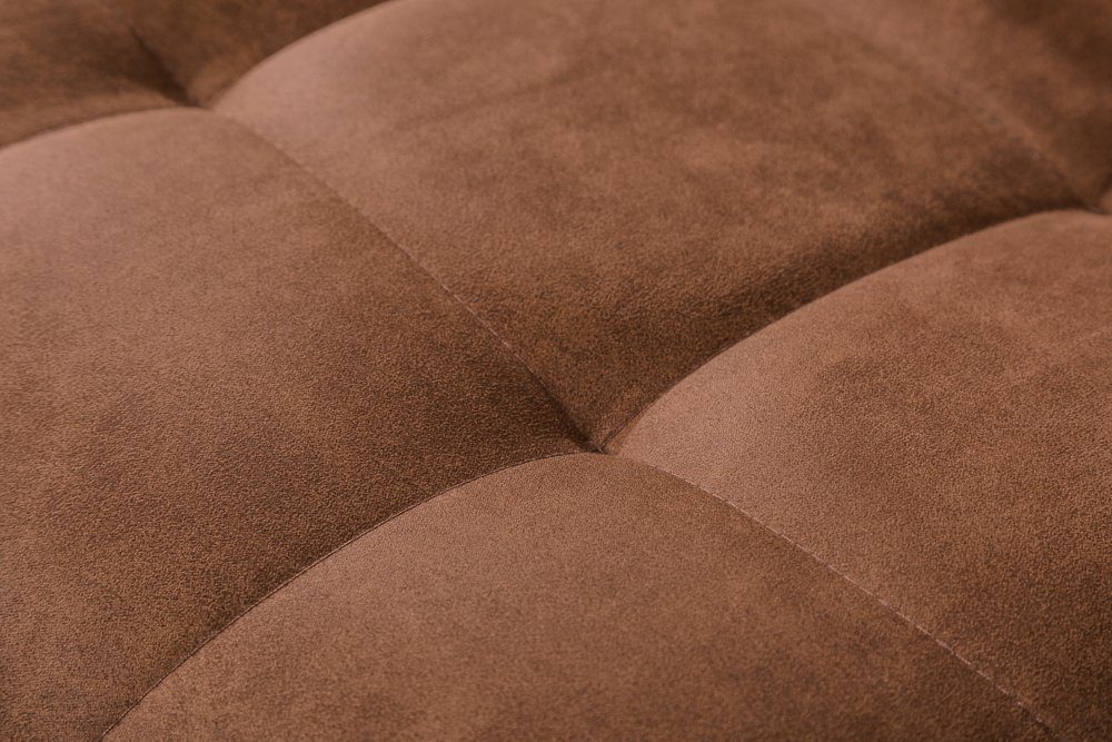 riess-ambiente Freischwinger MIAMI braun antik / schwarz, Esszimmer · Microfaser · Metall · Industrial