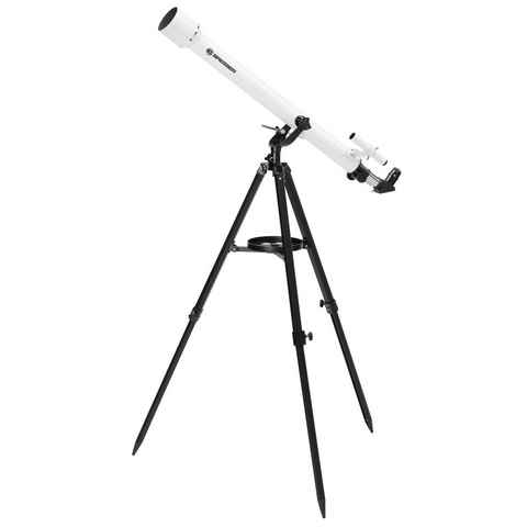 BRESSER Teleskop Classic 60/900 AZ Linsen mit azimutaler Montierung