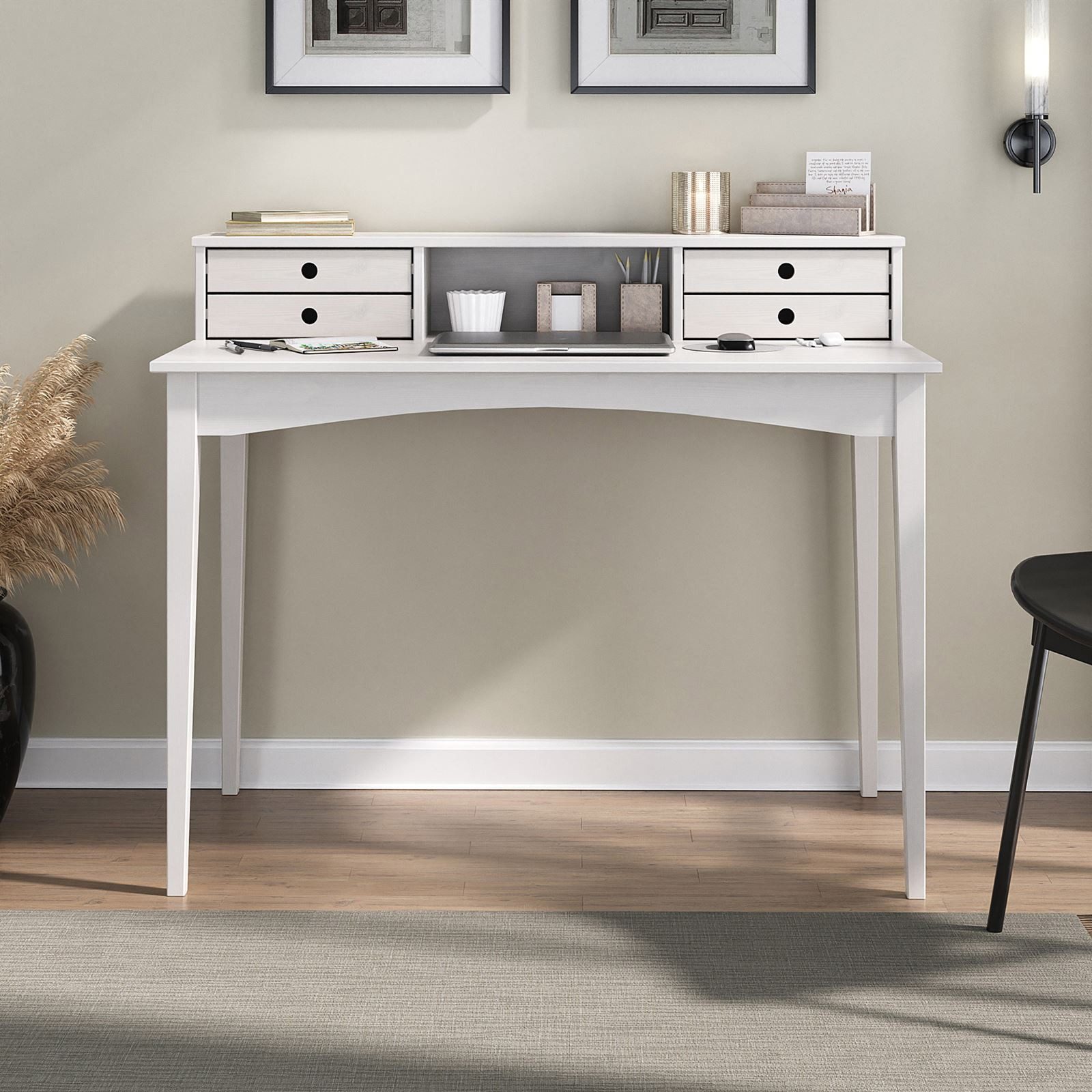 IDIMEX Schreibtisch Schreibtisch, Home Office Tisch mit 4 Schubladen aus Ma günstig online kaufen