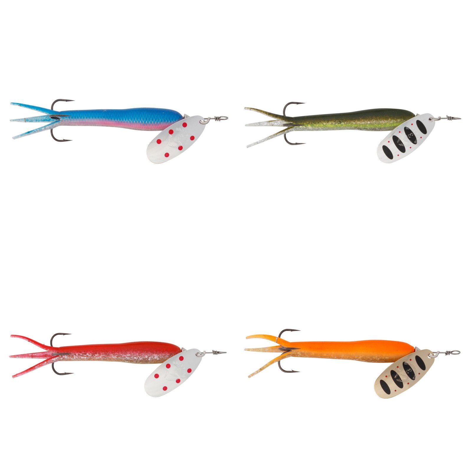 Fluo Gear Savage Spinner Savage 23g Gear Eel Orange Gold Kunstköder, Flying