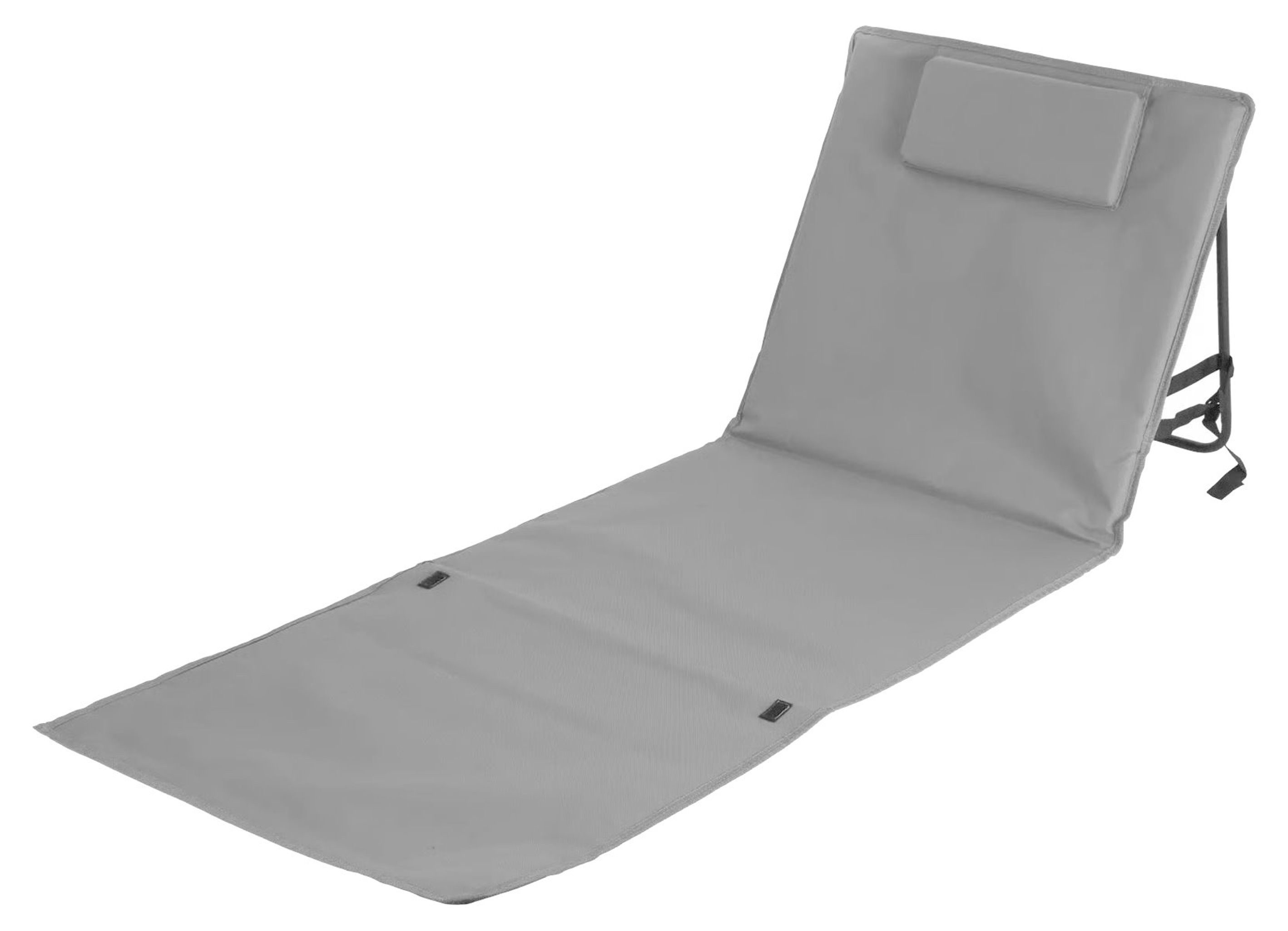 dynamic24 Gartenliege, Strandmatte Strabdstuhl Rückenlehne günstig online kaufen