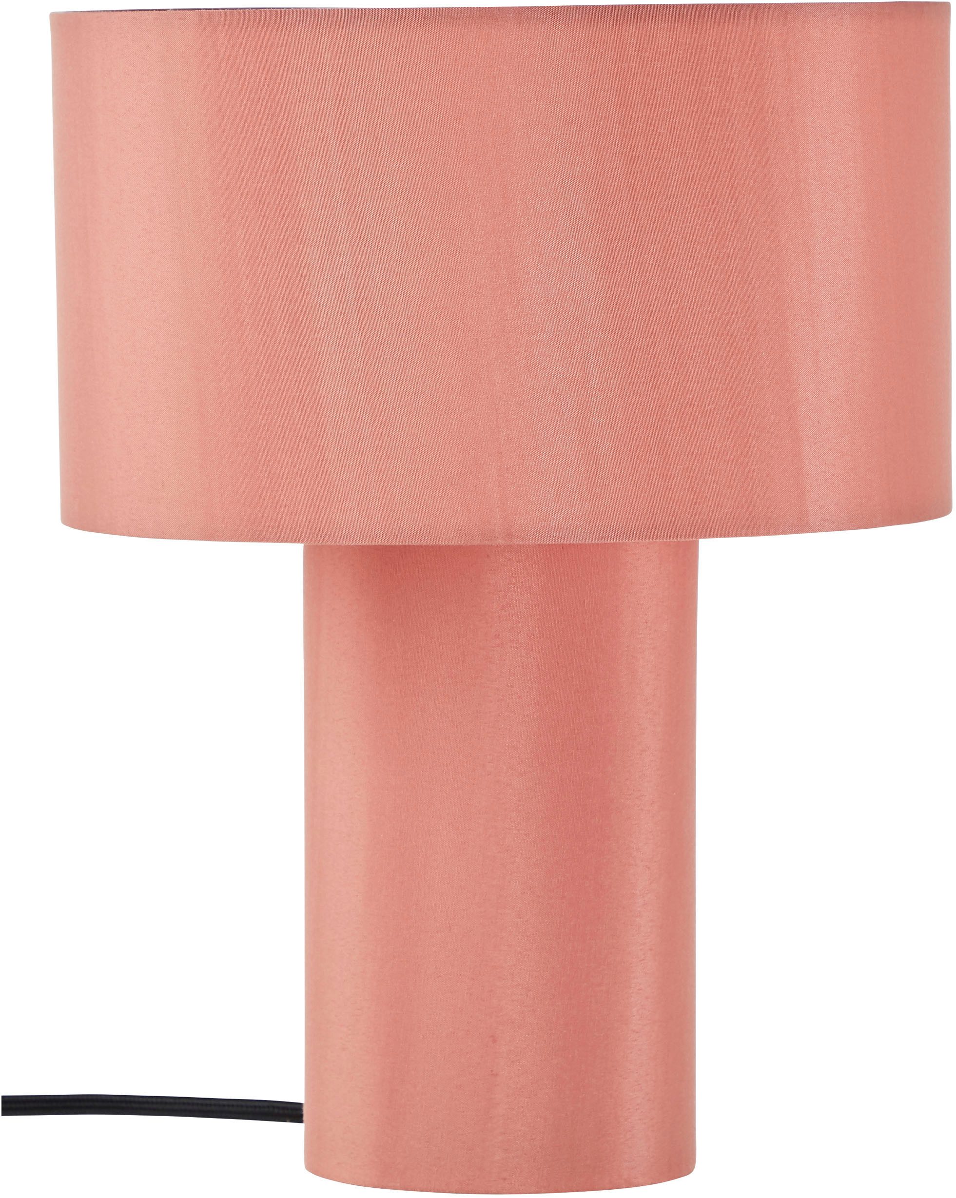 my home Tischleuchte Alrik - Lampe mit Stoffschirm, Ein-/Ausschalter, ohne günstig online kaufen