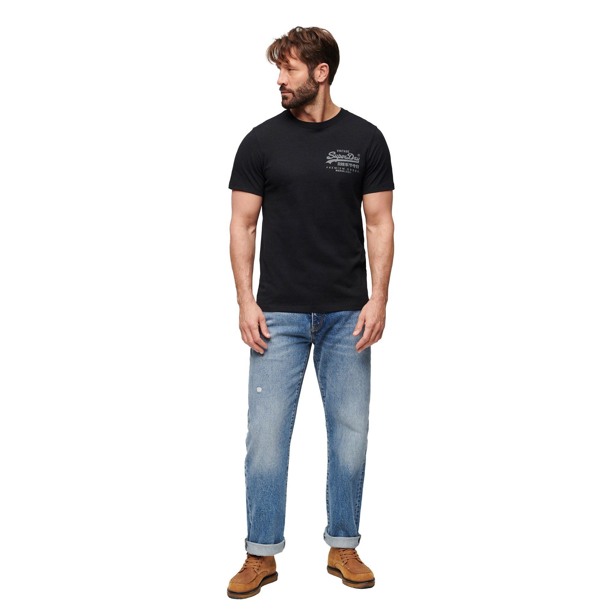 Superdry T-Shirt Herren T-Shirt 1er Pack günstig online kaufen