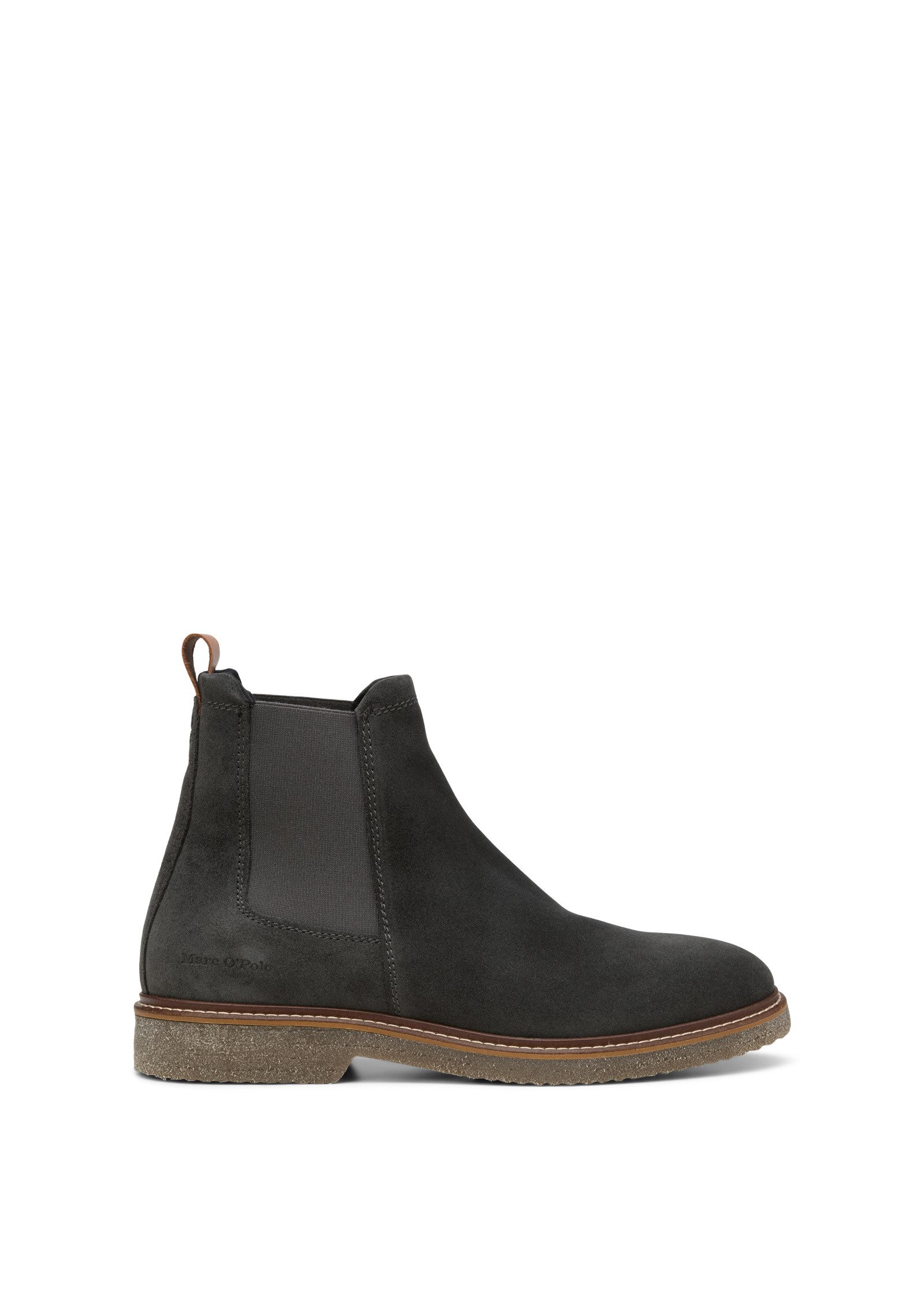 Marc O'Polo aus softem Velours-Rindleder Chelseaboots günstig online kaufen
