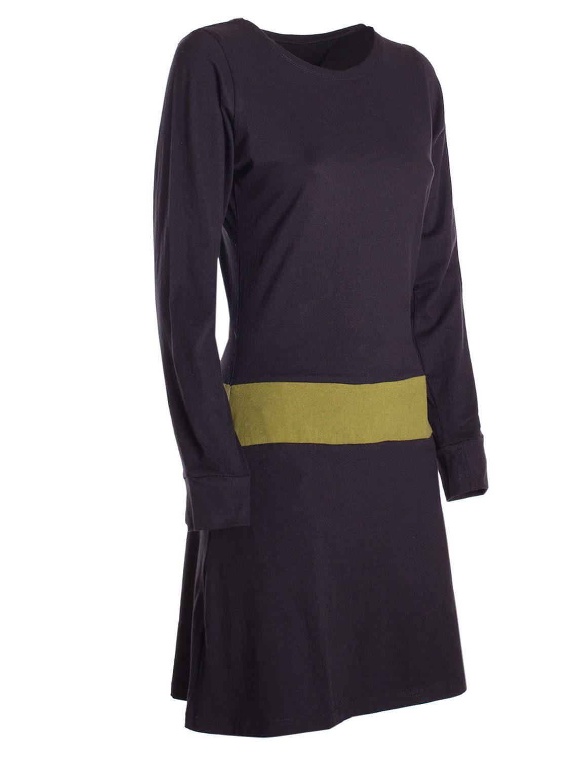 Vishes Jerseykleid Damen A-Linie Kleid Baumwolle günstig online kaufen