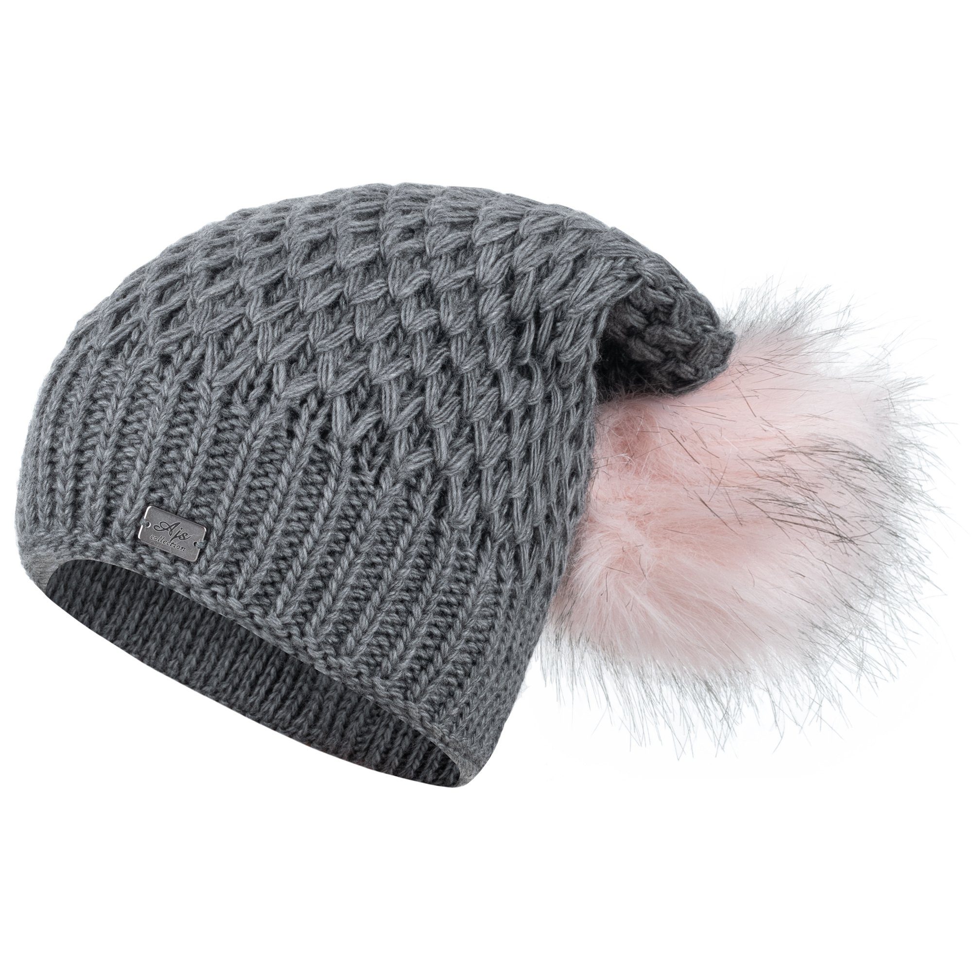 Strickmütze Mädchenmütze Bommelmütze Zipfelmütze