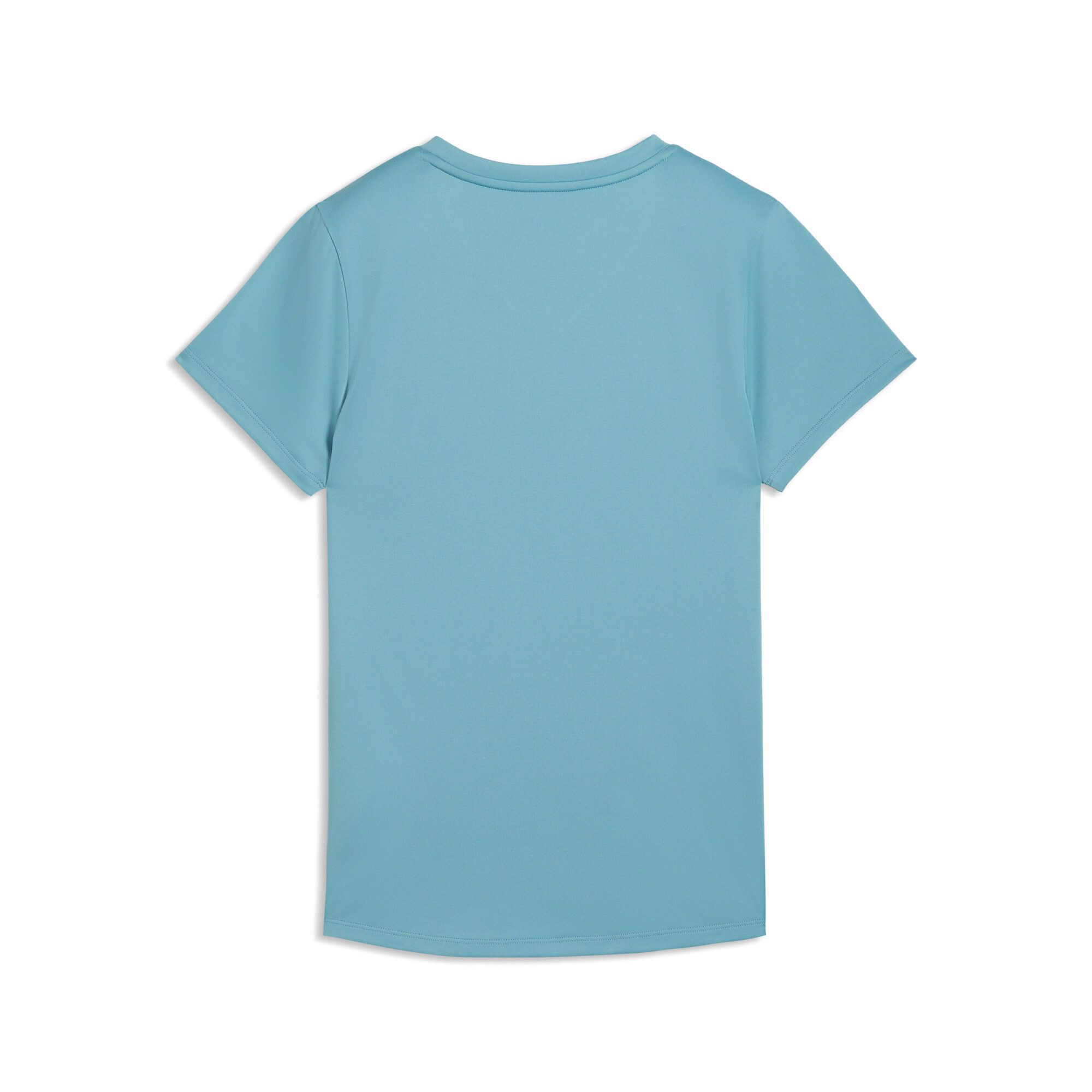 PUMA Trainingsshirt W TAD ESSENTIAL VNECK TEE mit DryCELL-Technologie, körperbetonter V-Ausschnitt, Kurzarmdesign
