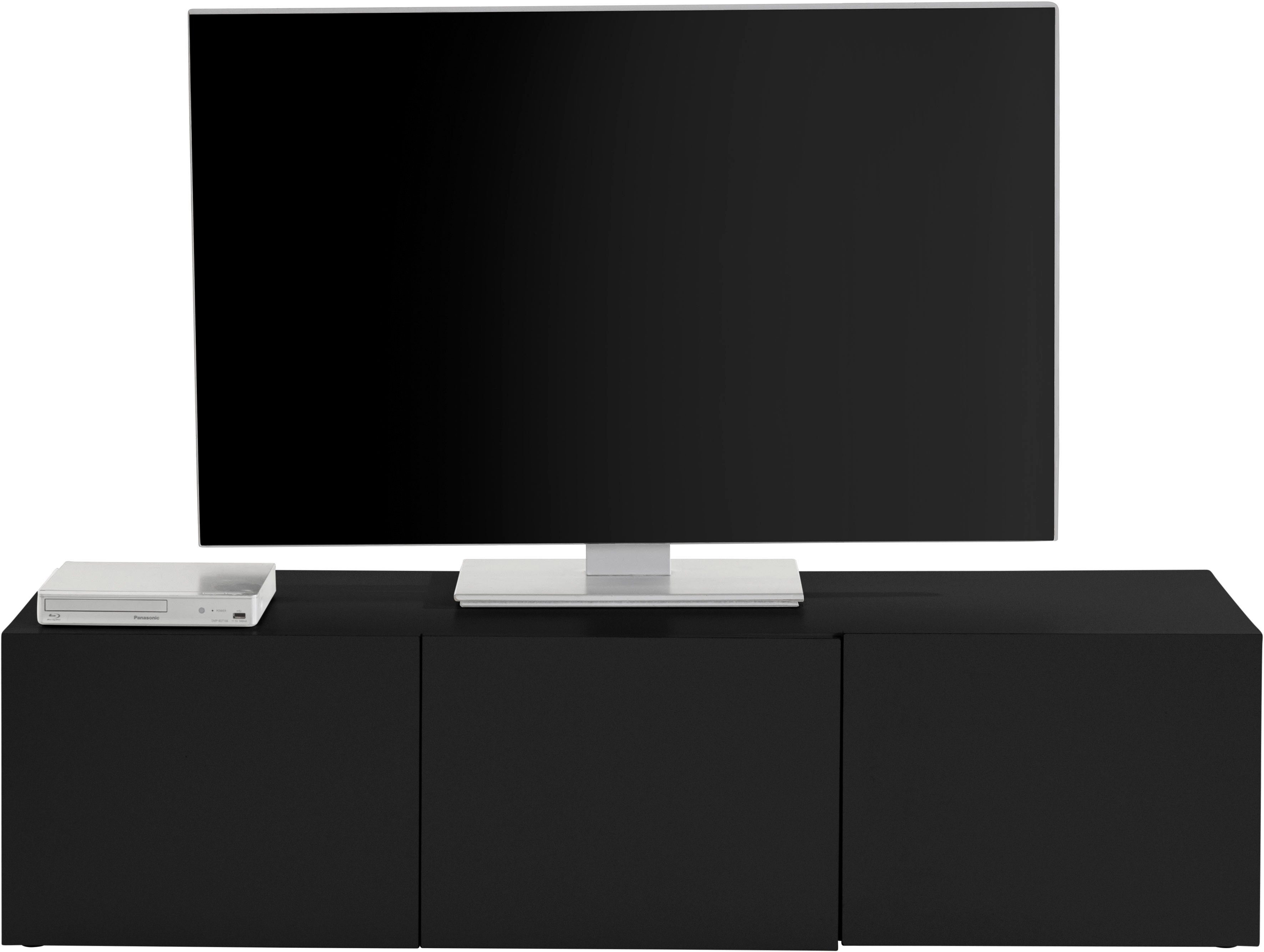 borchardt Möbel Lowboard Sophia, TV-Schrank mit 3 Türen, hängend oder stehend, Breite 139 cm mit 3 Türen, stehend und hängend