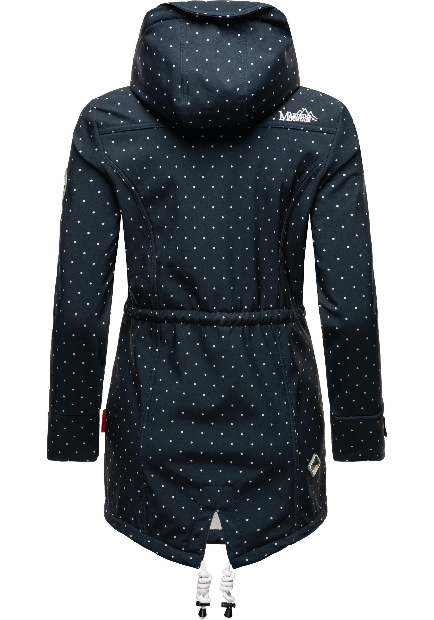 Marikoo Funktionsmantel Zimtzicke Softshell Parka mit Kapuze