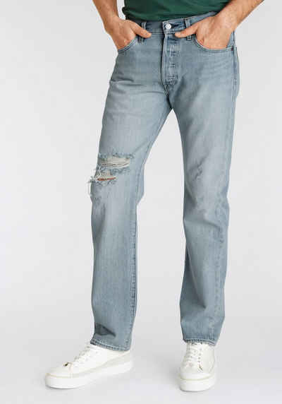 Levi's® Destroyed-Jeans 501 VI'S ORIG mit Markenlabel