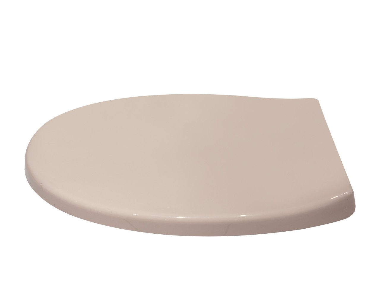 Primaster WC-Sitz Primaster WC-Sitz mit Absenkautomatik beige, Abnehmbar Absenkautomatik Kunststoffscharniere