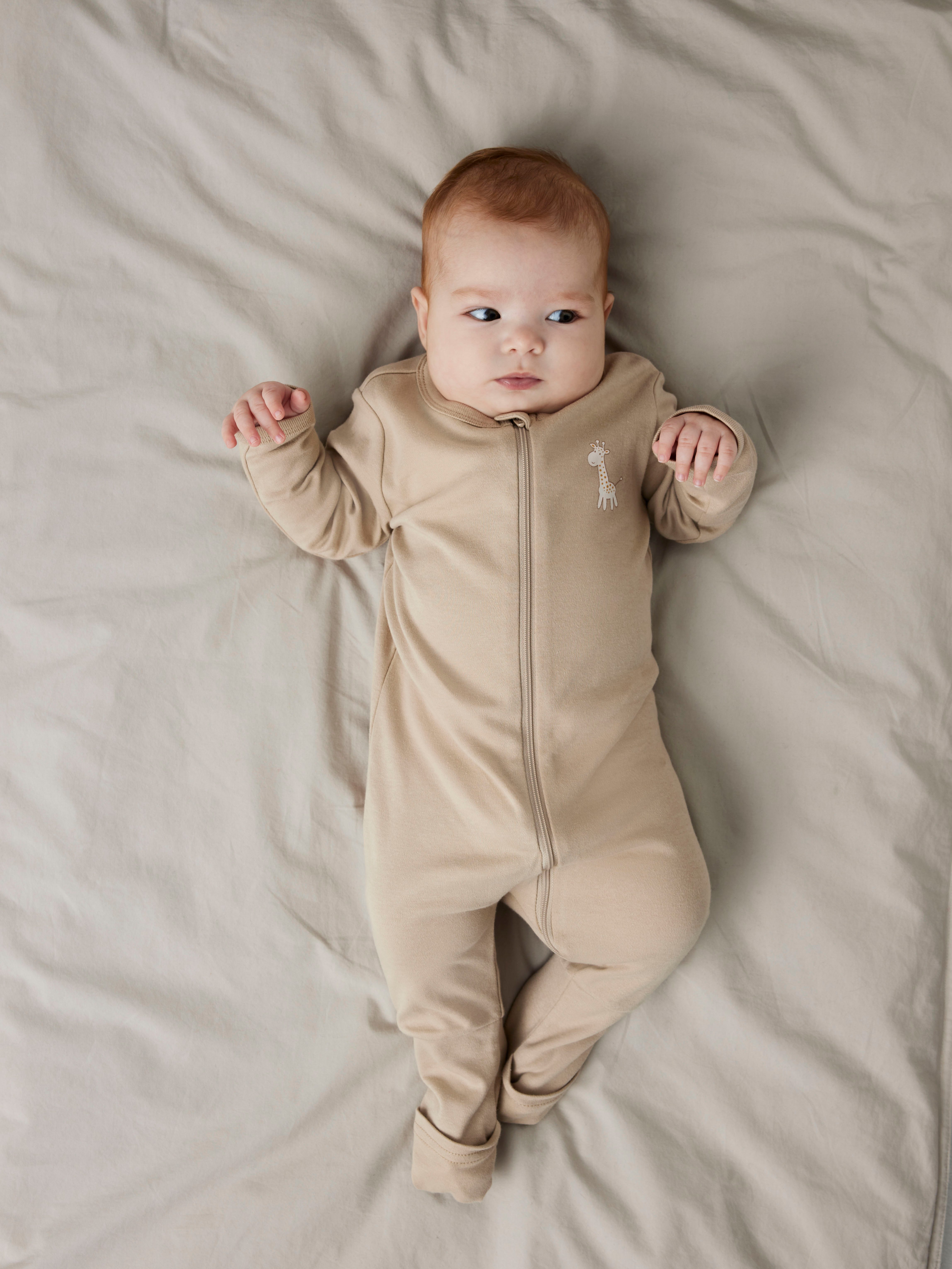 Schlafoverall NBNNIGHTSUIT 2P ZIP FF JET GIRAFFE NOOS