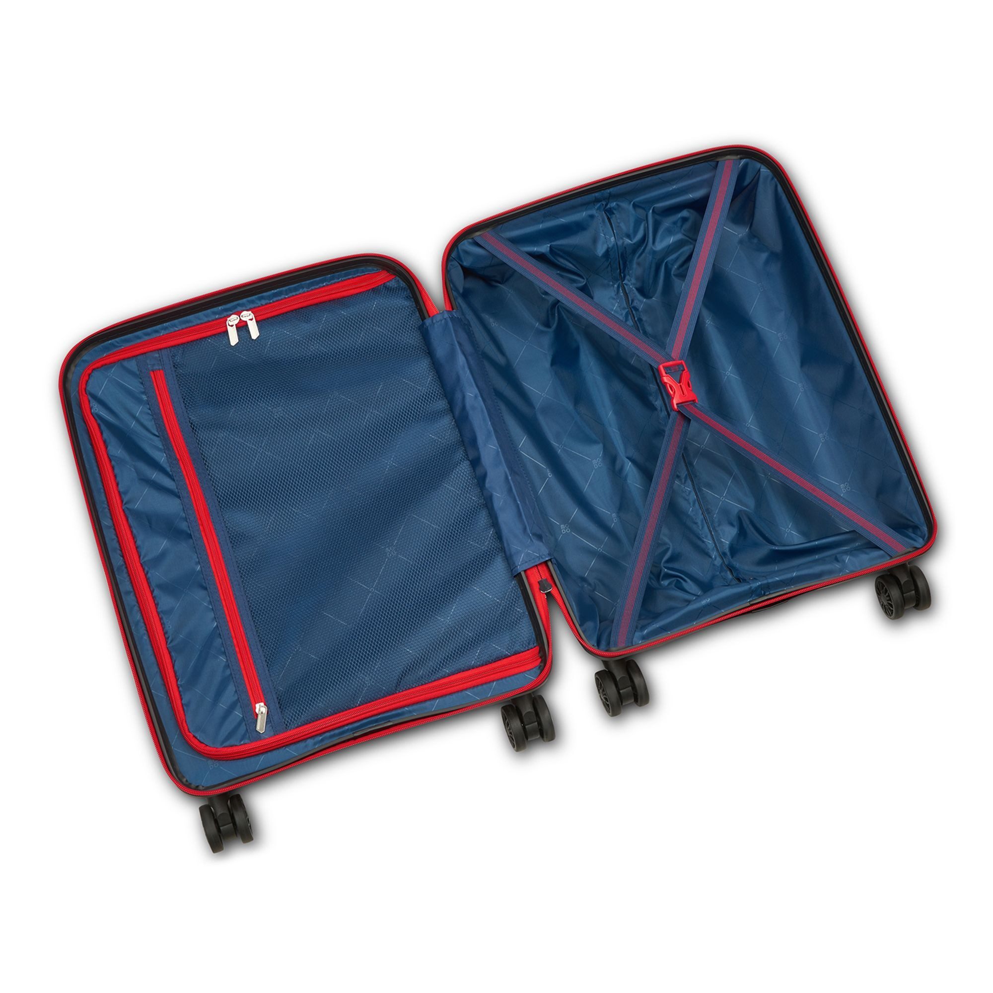 MODO by Roncato Trolleyset Supernova 2.0, 4 Rollen, (2-teilig, 2 tlg), Polypropylen