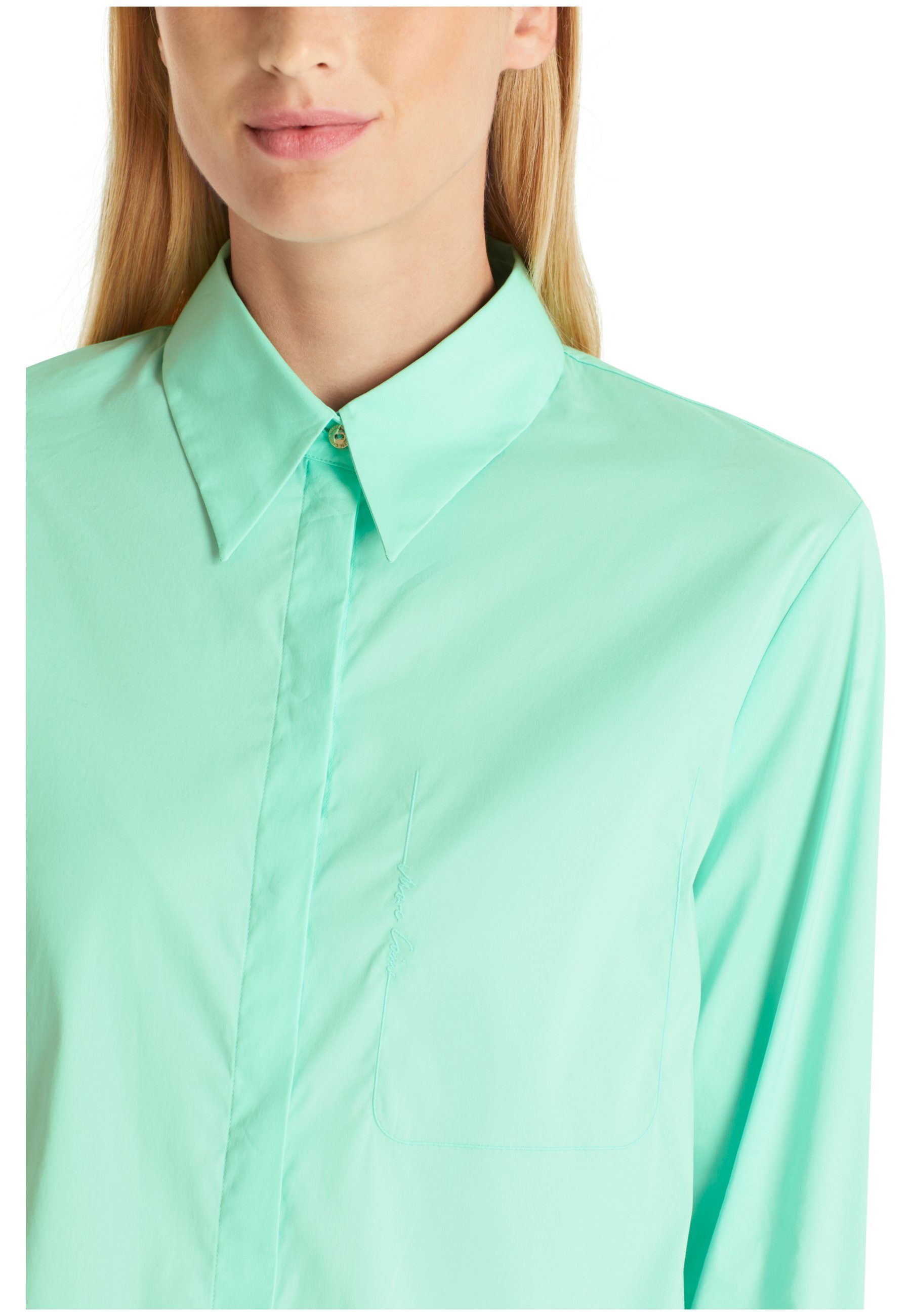 Bluse soft Cain Marc (1-tlg) malachite Marc Cain Hemdbluse