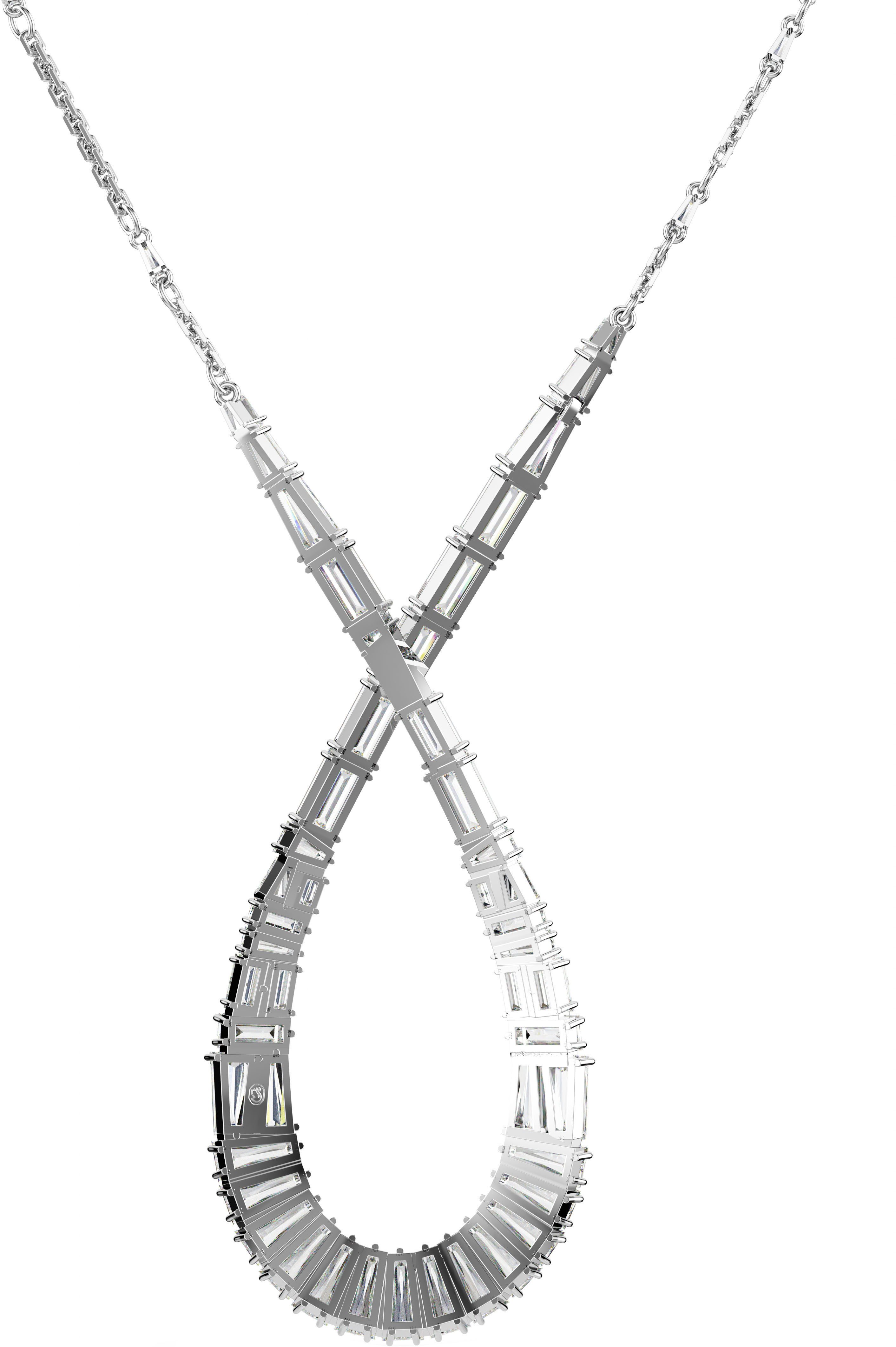 Swarovski Kette mit Anhänger Hyperbola, mit Swarovski® Kristall