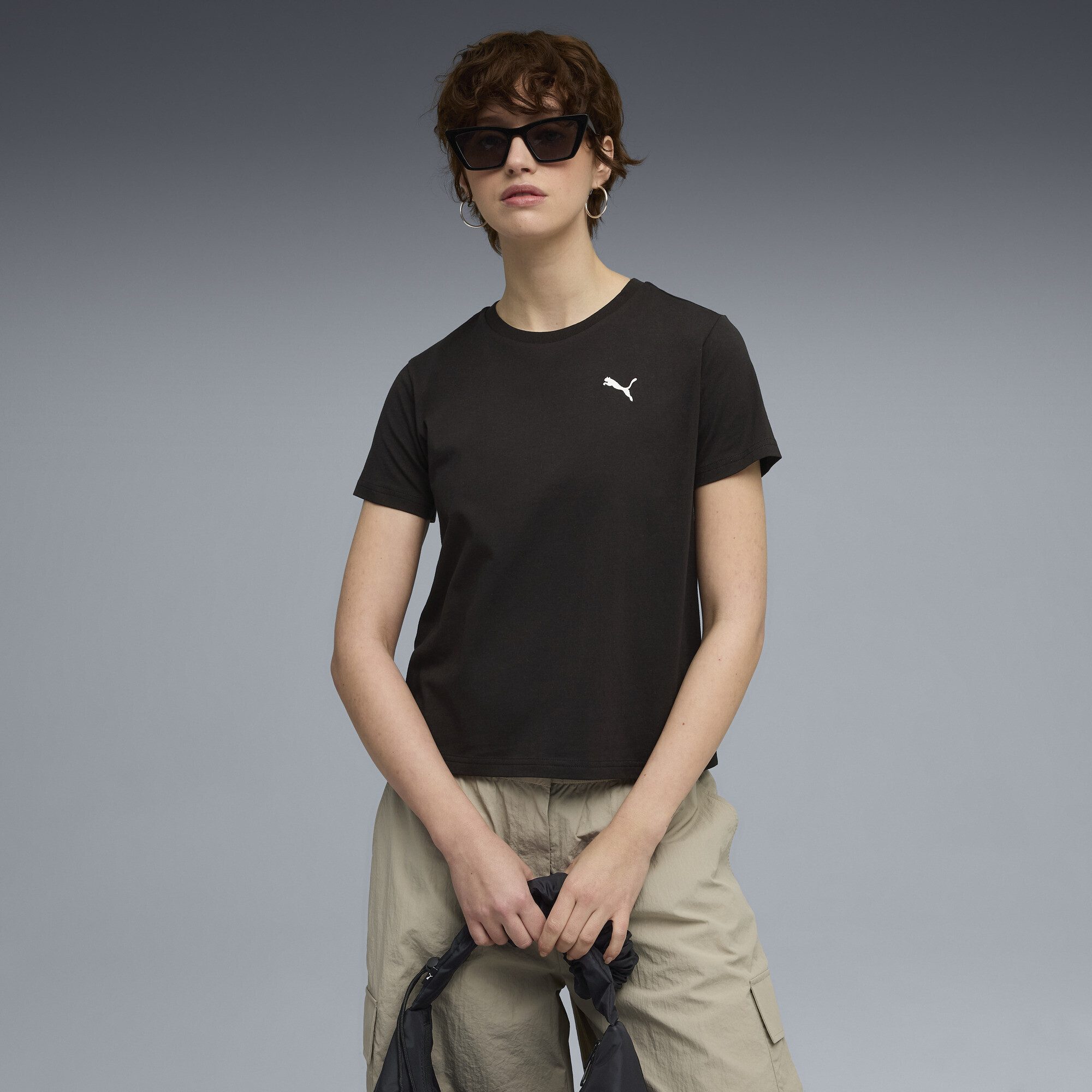PUMA T-Shirt Wardrobe Essentials Comfort T-Shirt günstig online kaufen