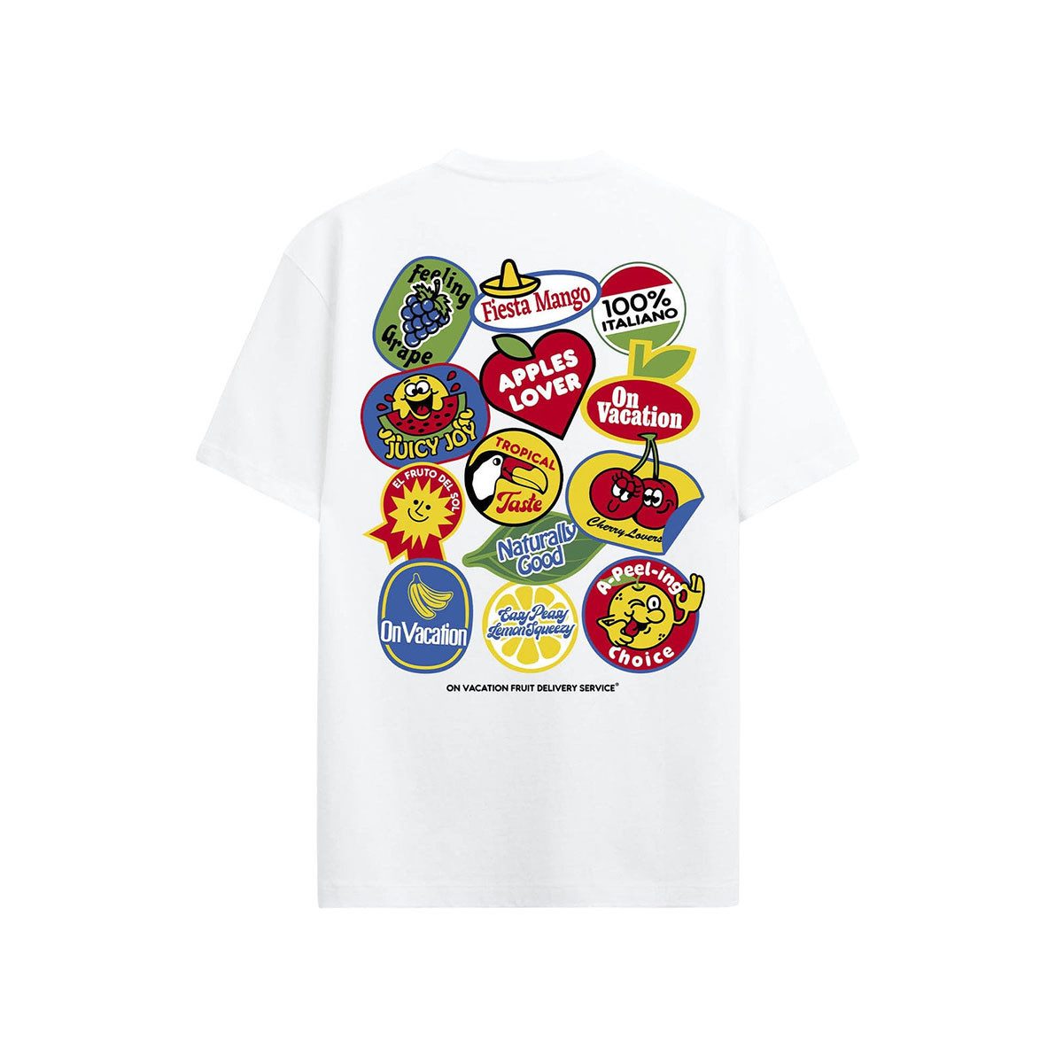 On Vacation Club T-Shirt Fruit Stickers (1-tlg., kein Set)