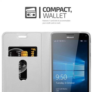 Cadorabo Handyhülle Nokia Lumia 950 XL Nokia Lumia 950 XL, Klappbare Handy Schutzhülle - Hülle - mit Standfunktion und Kartenfach