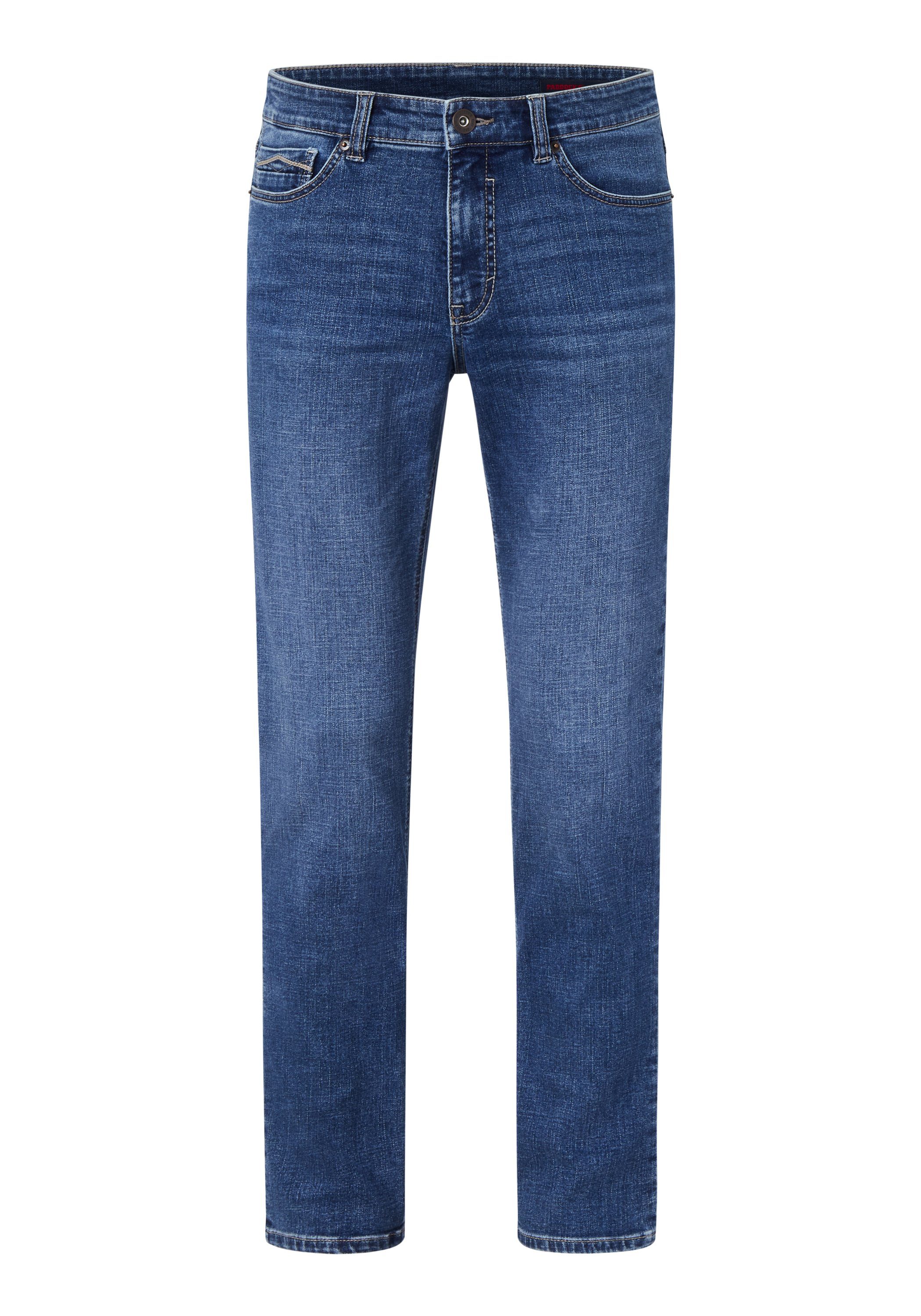 & Motion mid PIPE Elastizität Paddock's Comfort Jeans blue Slim-fit-Jeans Slim-Fit