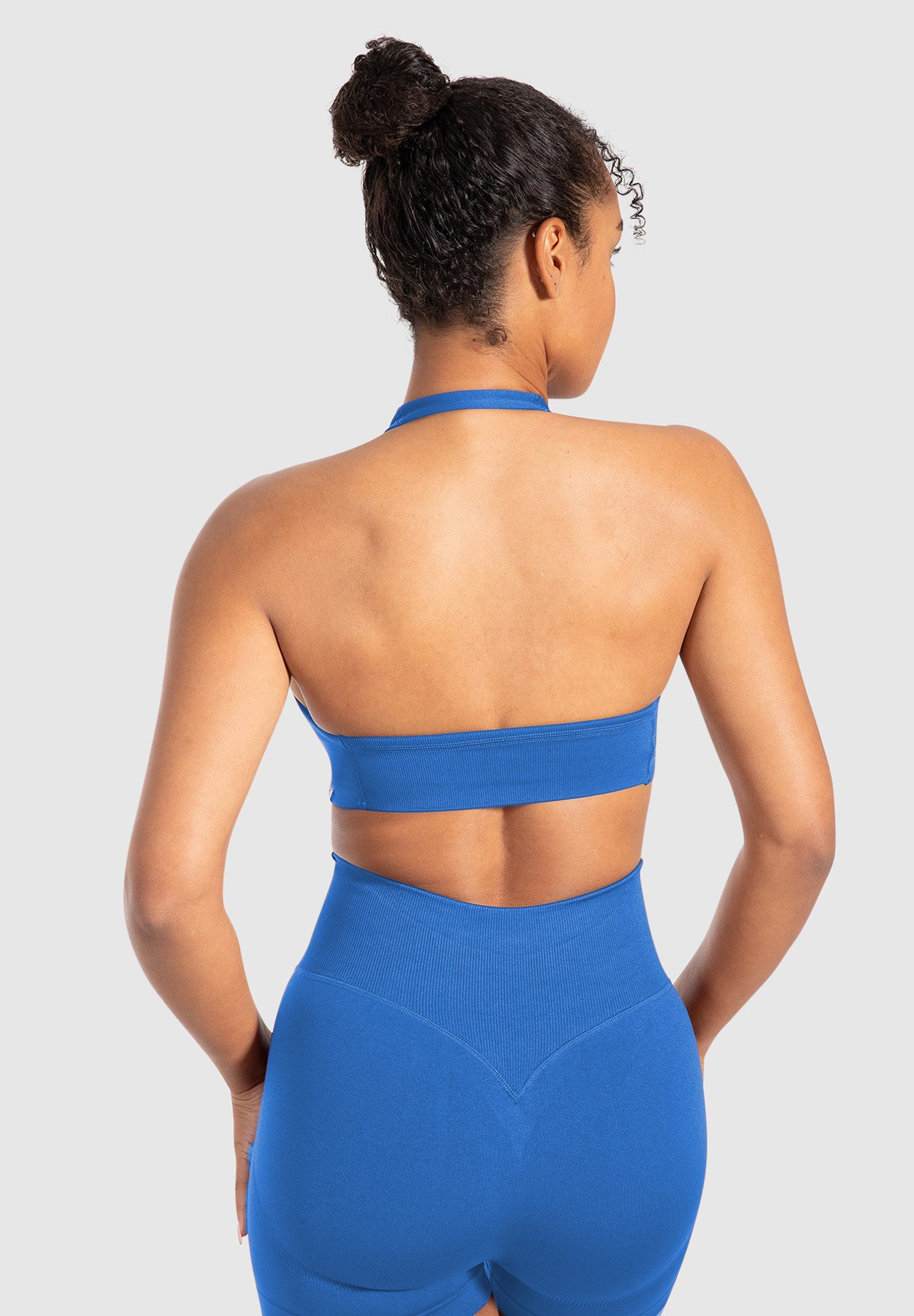 Smilodox Sport-BH Myrah Twisted, Shaped Fit Wickel-V-Ausschnitt & offener R günstig online kaufen