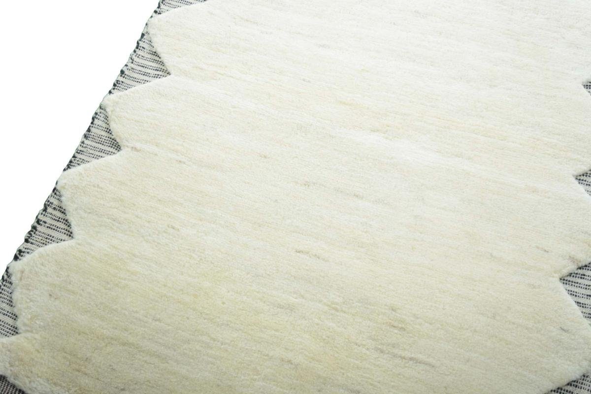 Orientteppich Perser Gabbeh rechteckig, Nain 12 Handgeknüpfter Trading, 93x120 Moderner Orientteppich, mm Höhe: Design