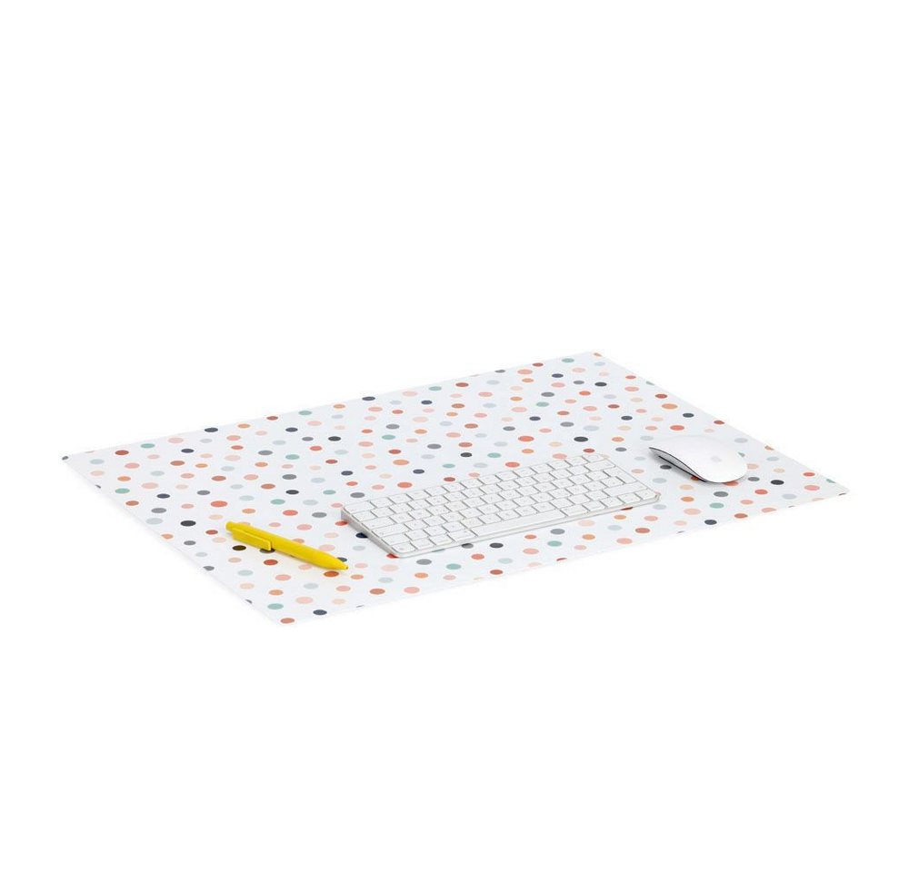 Basera® Schreibtischunterlage Schreibtisch- und Bastelunterlage "Konfetti", (1 tlg)